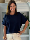 Modern Ease Top - Navy
