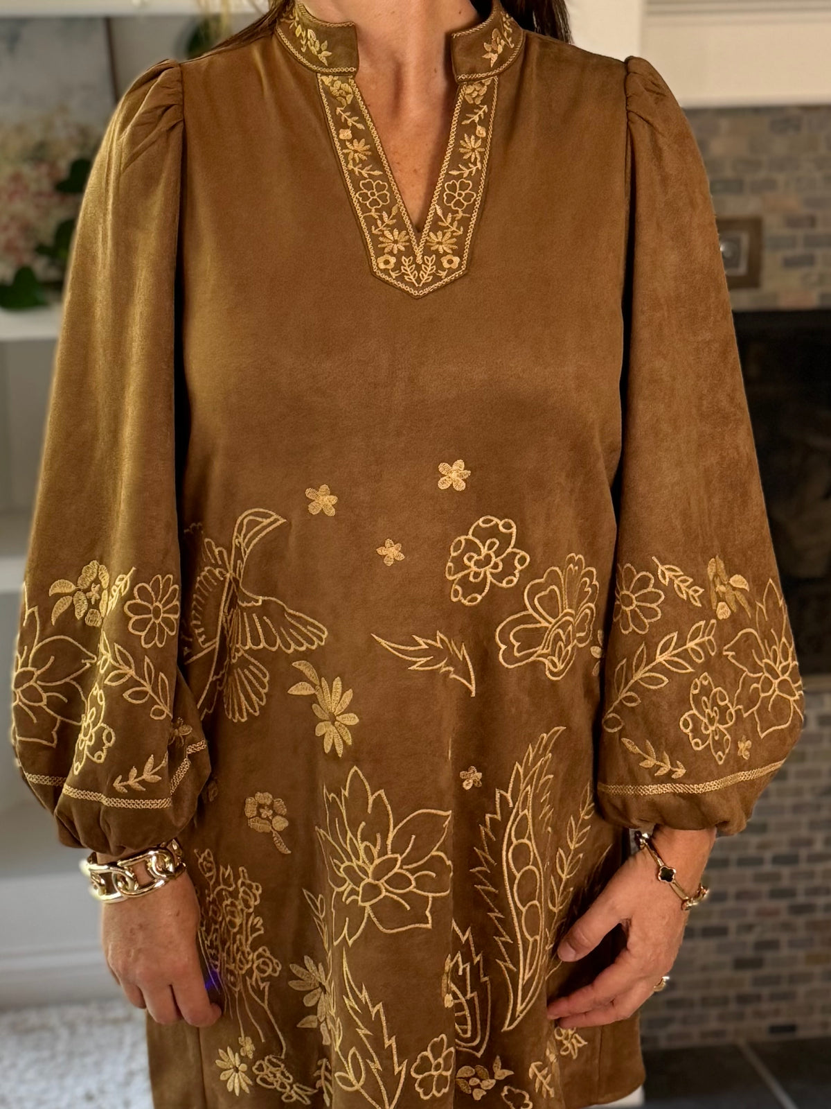Artfully Yours Embroidered Dress