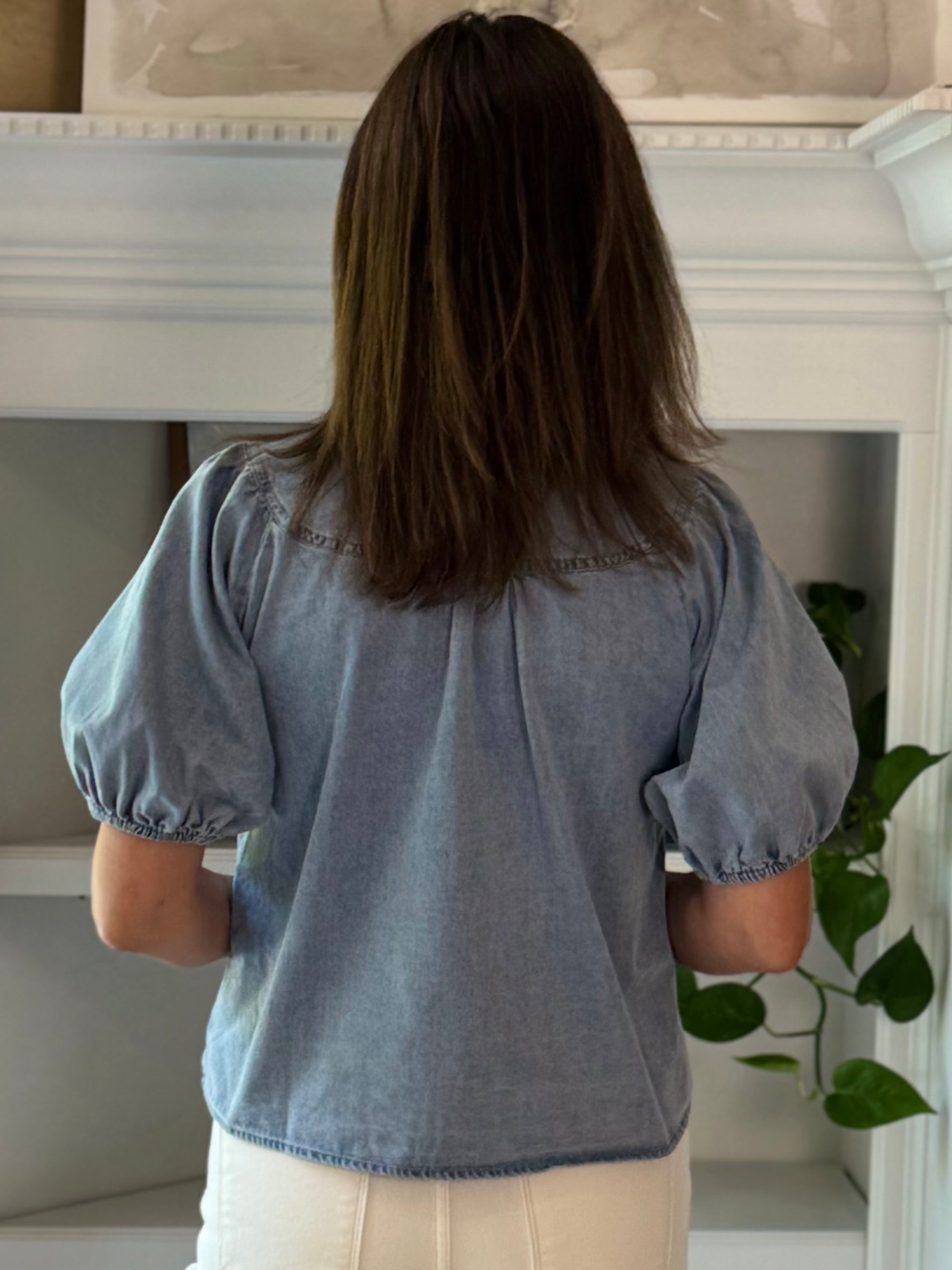 Darling Denim Top