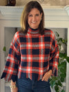 Happy to Be Plaid Sweater