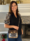 Event Ready Clear Crossbody Bag - Leopard