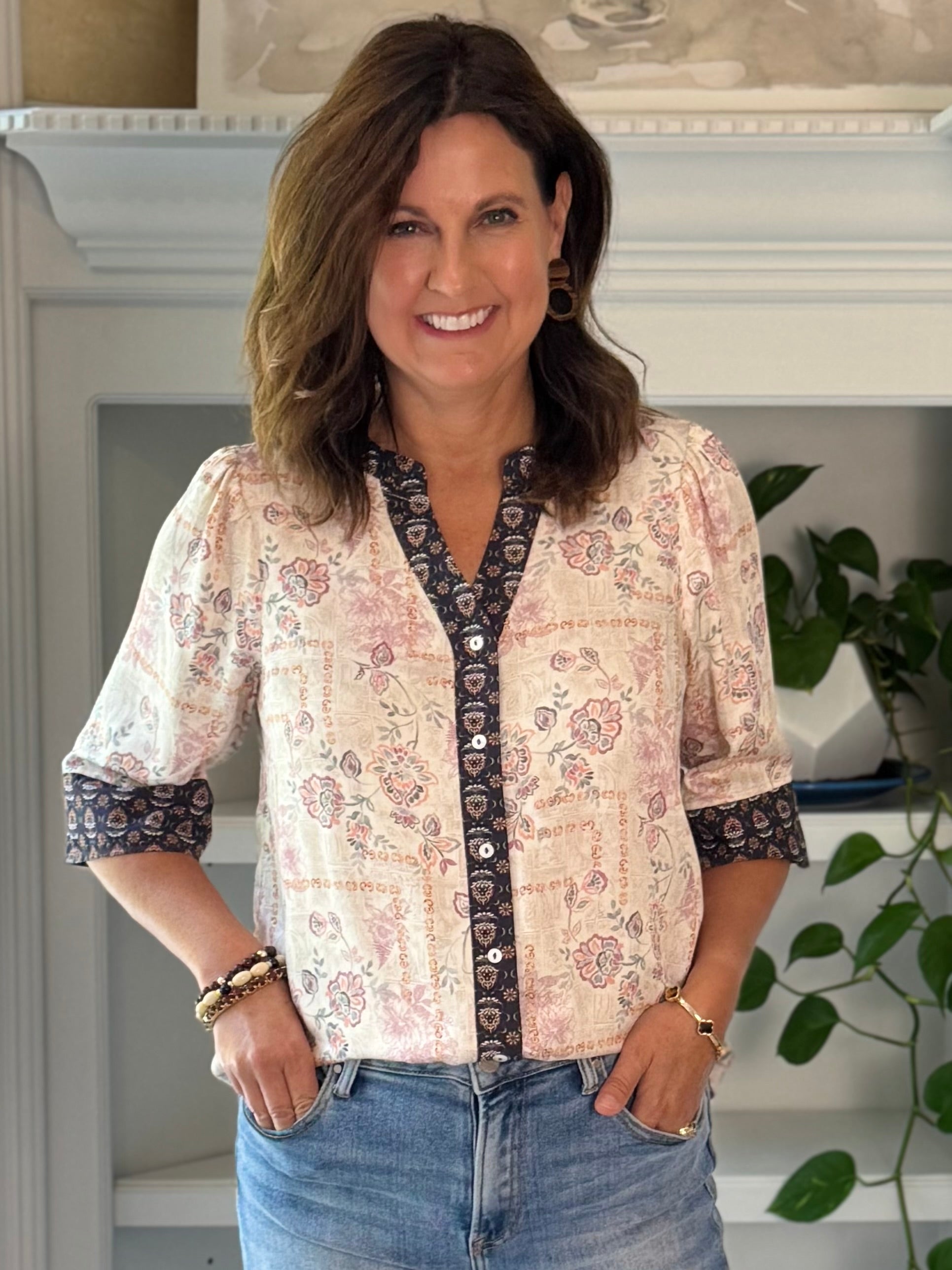Vintage Charm Blouse