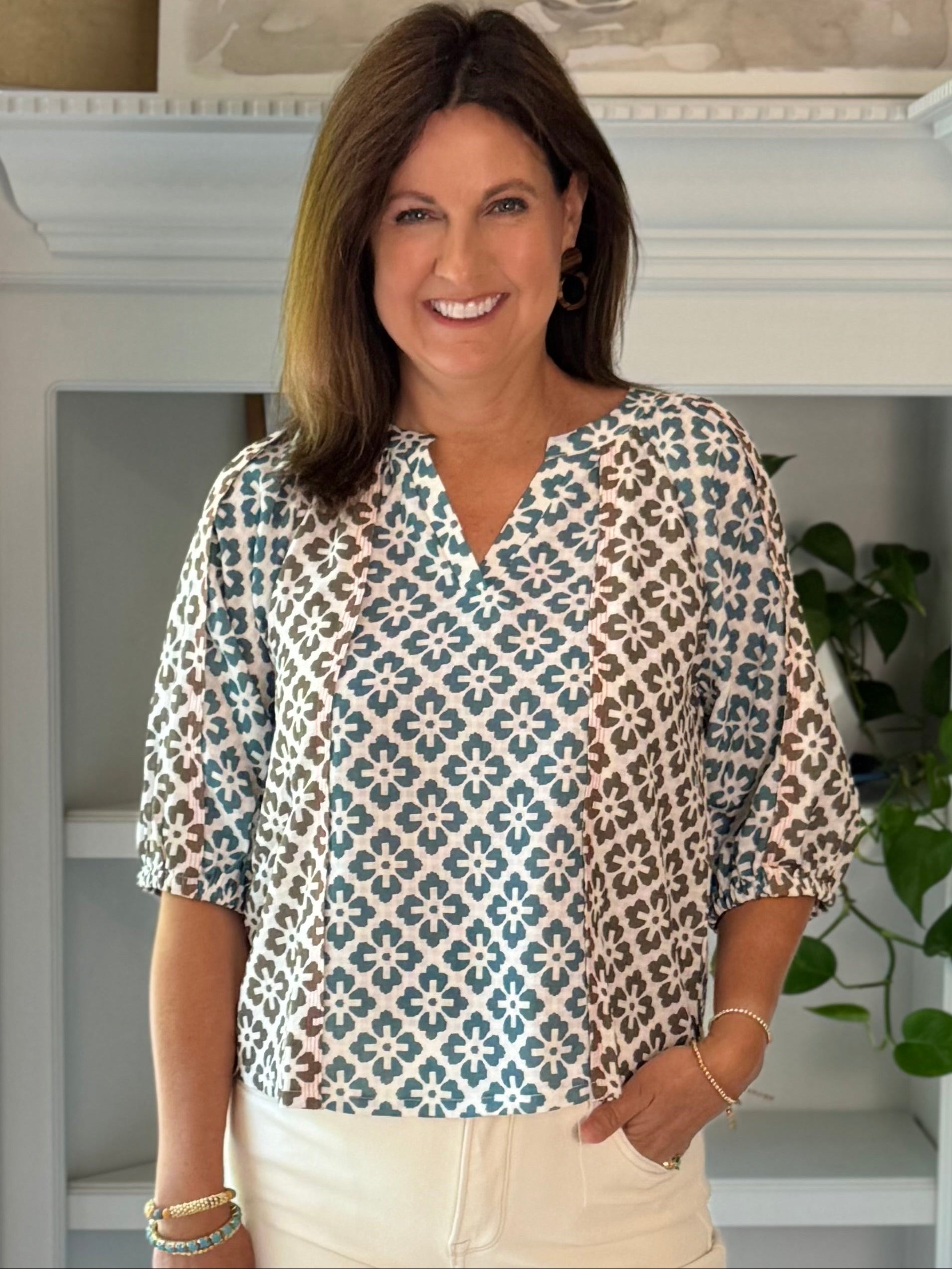Mosaic Charm Top