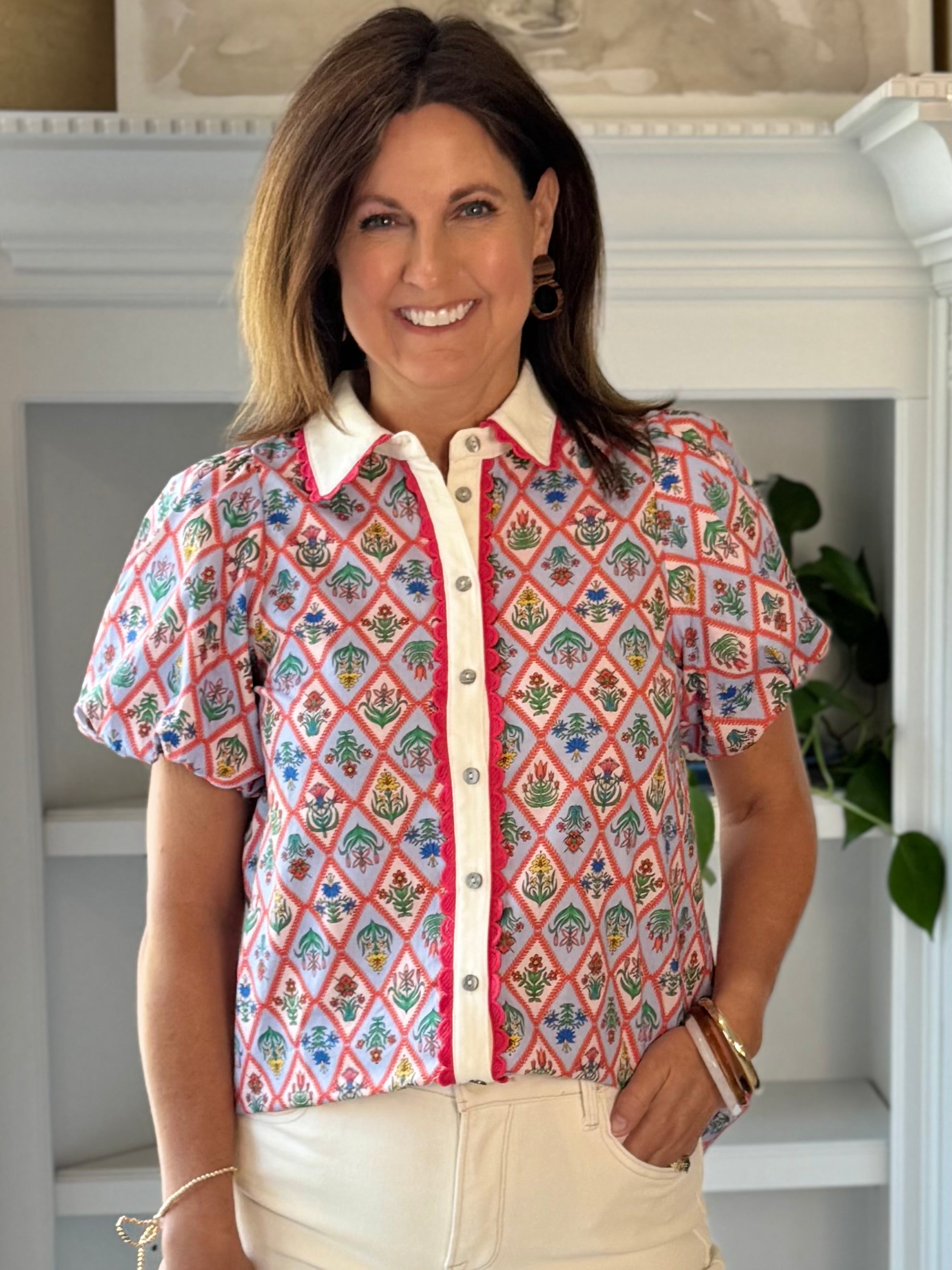Happy Hour Print Top