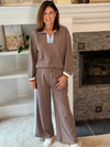 Weekend Chic Lounge Set - Brown