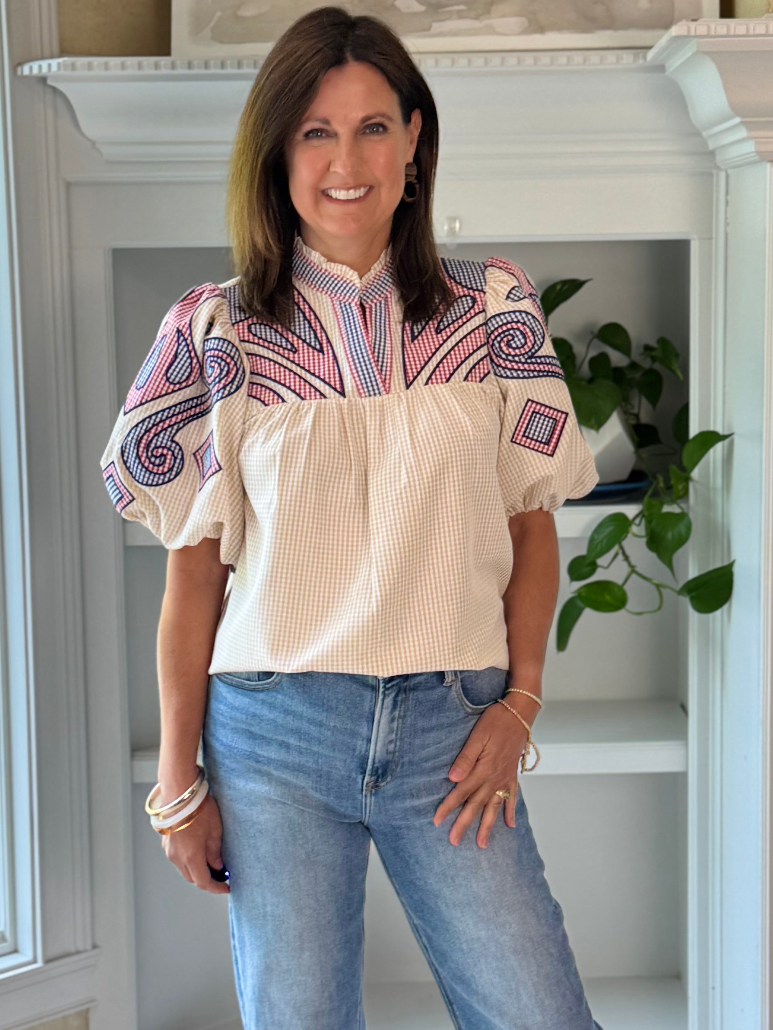 THML Legacy Embroidered Top