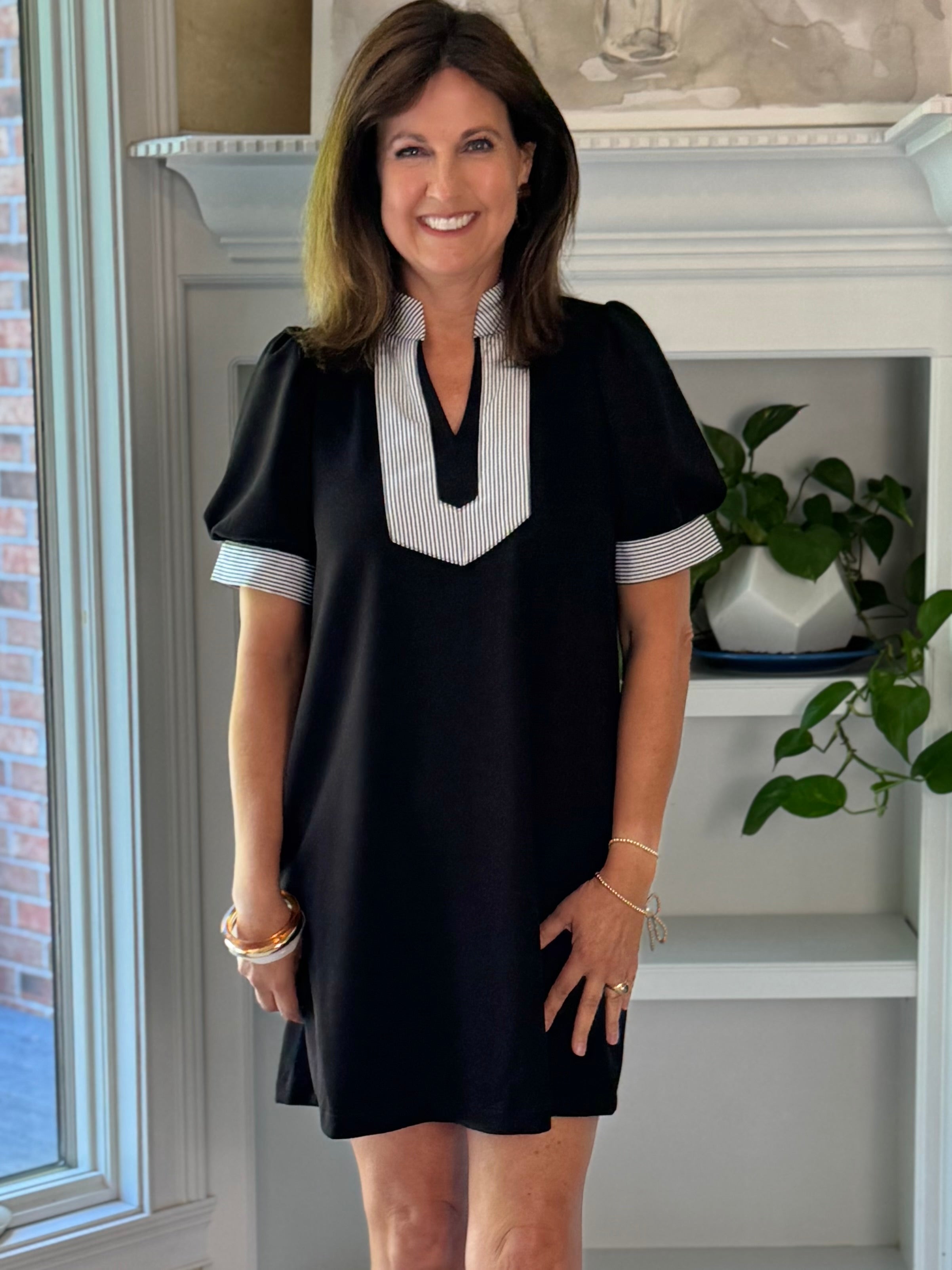 Timeless Contrast Dress