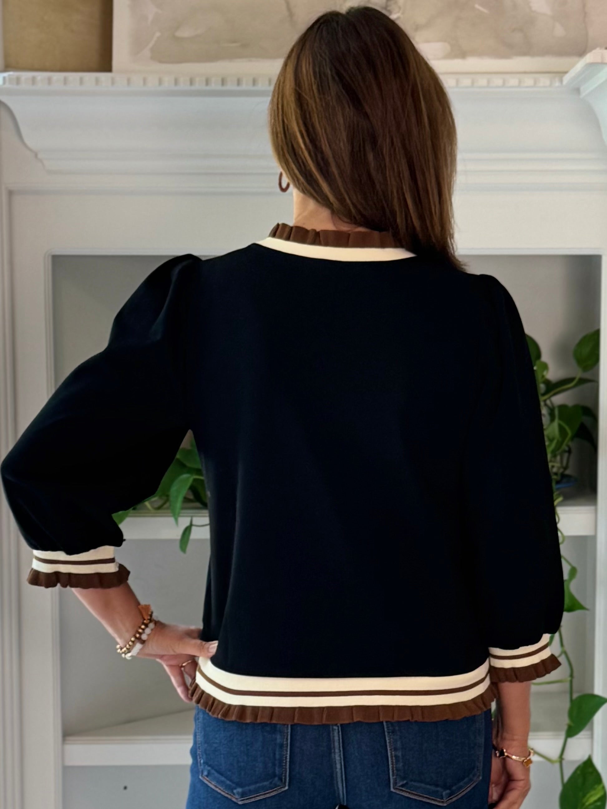 Preppy with a Twist Top