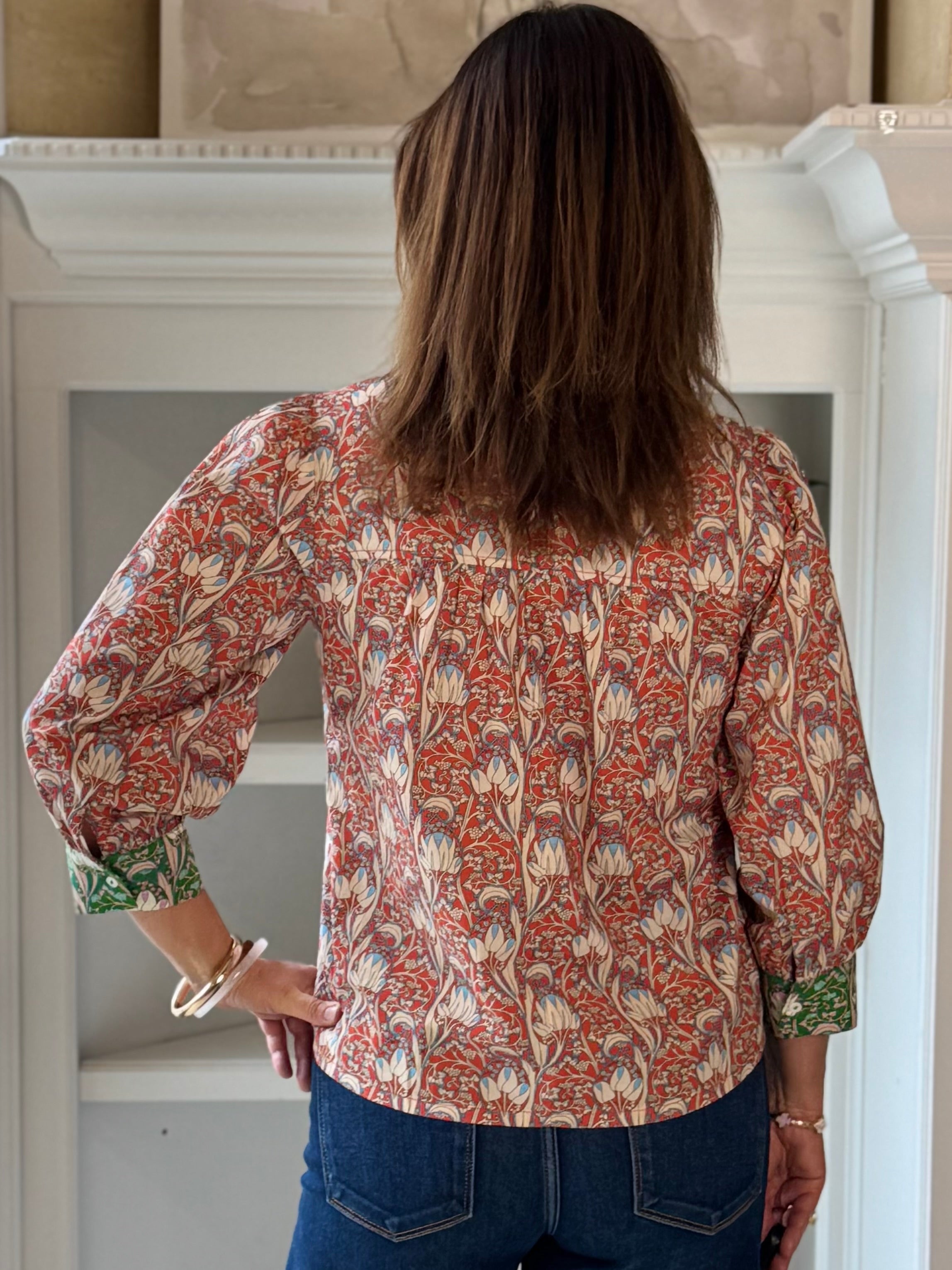 Timeless Floral Print Blouse
