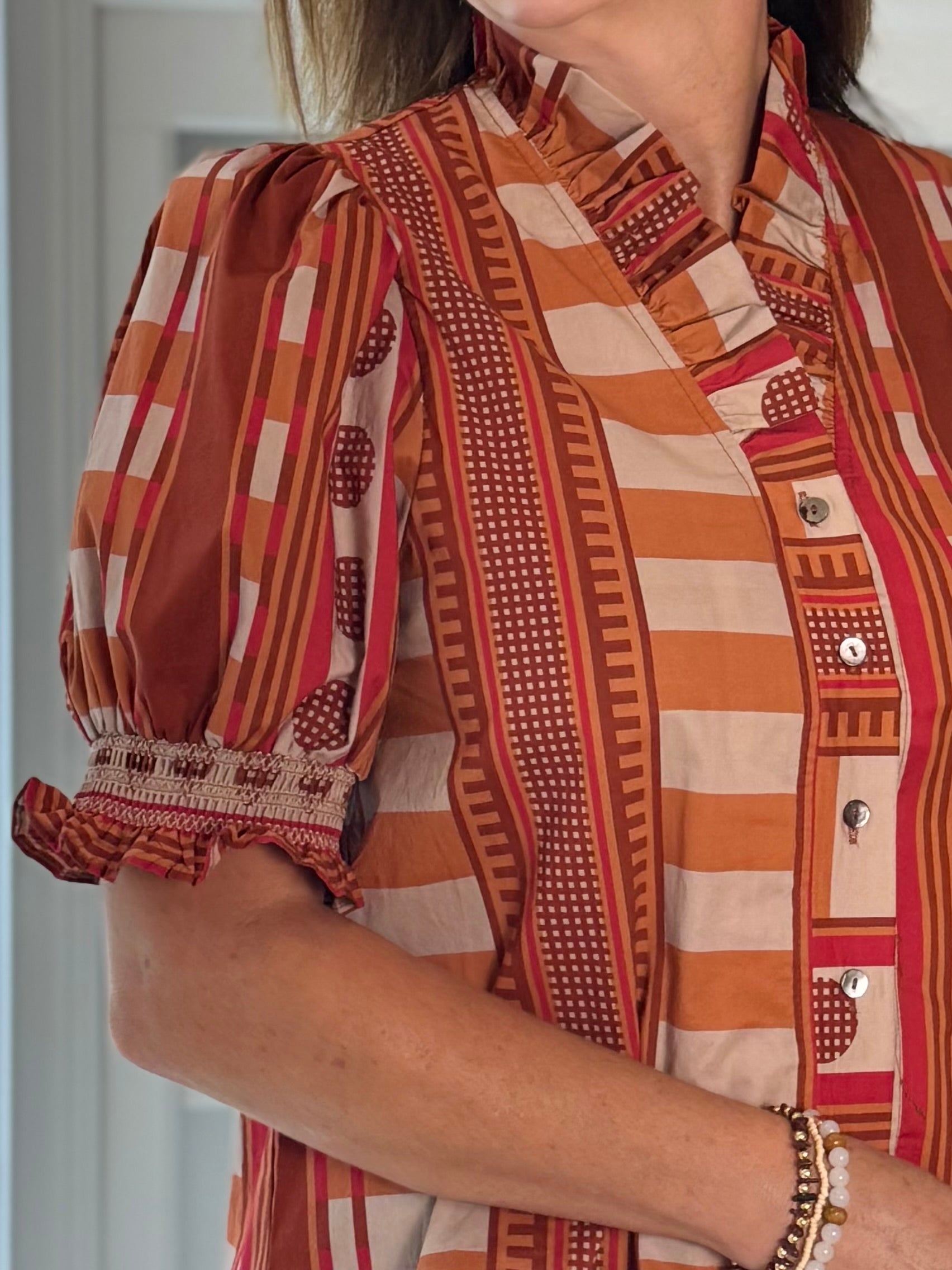 Mix It Up Print Top