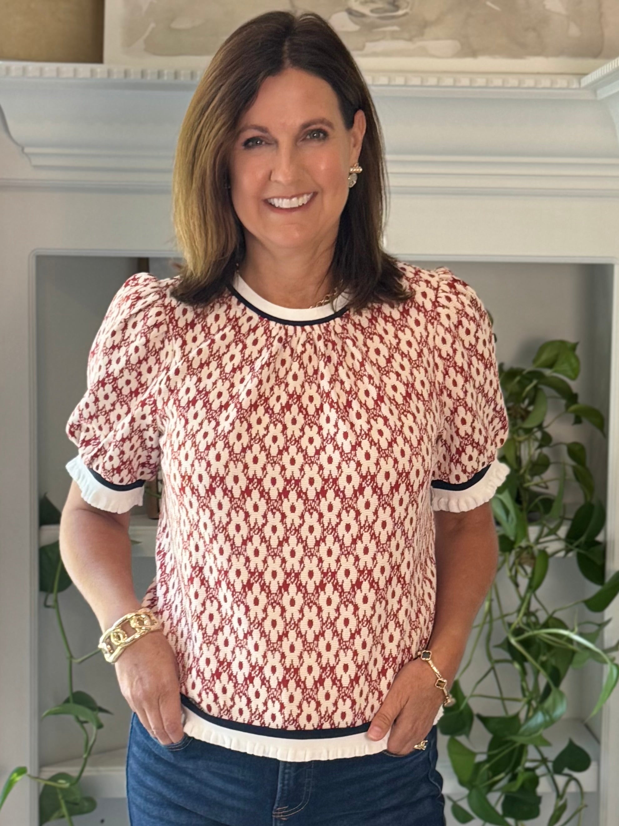 Fresh Perspective Contrast Top