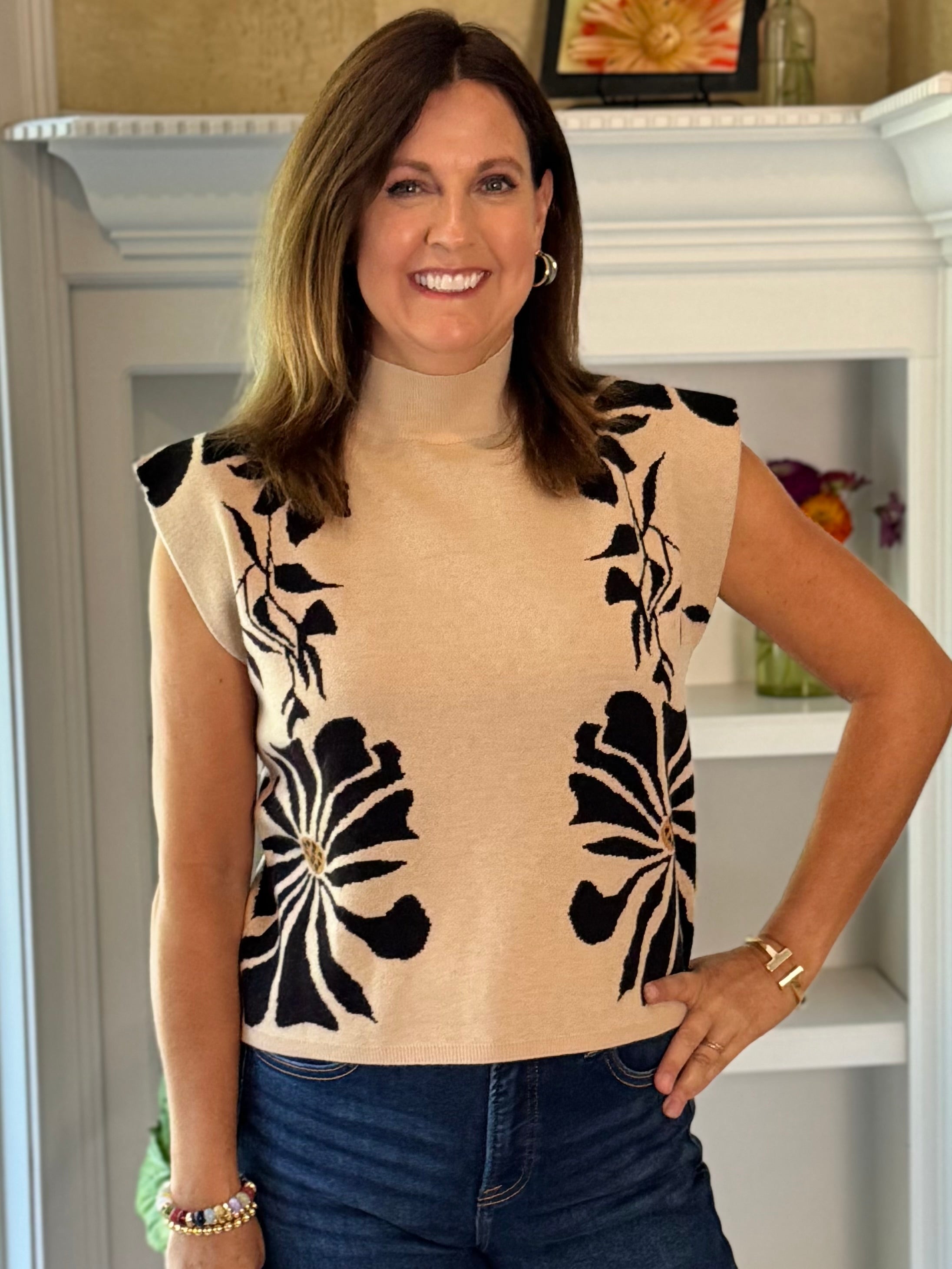 Floral Delight Knit Top