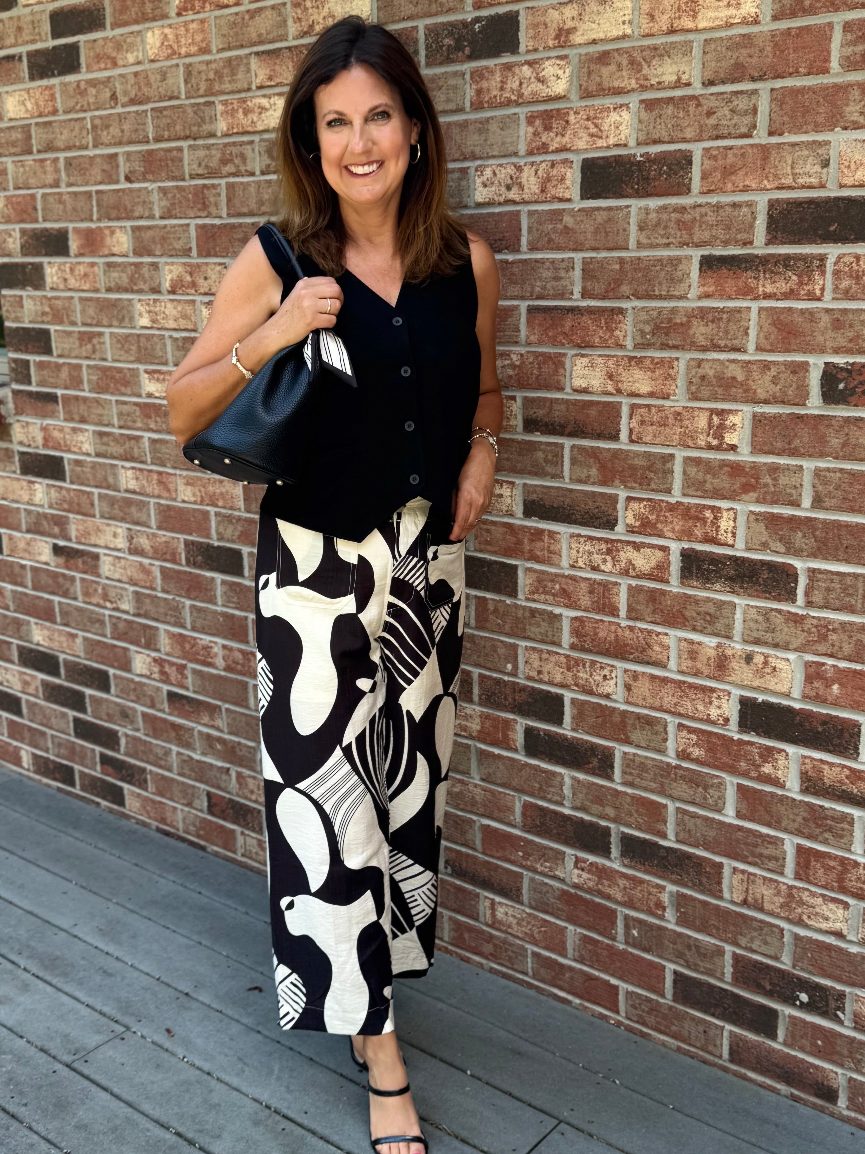 Ink & Ivory Wide Leg Pants