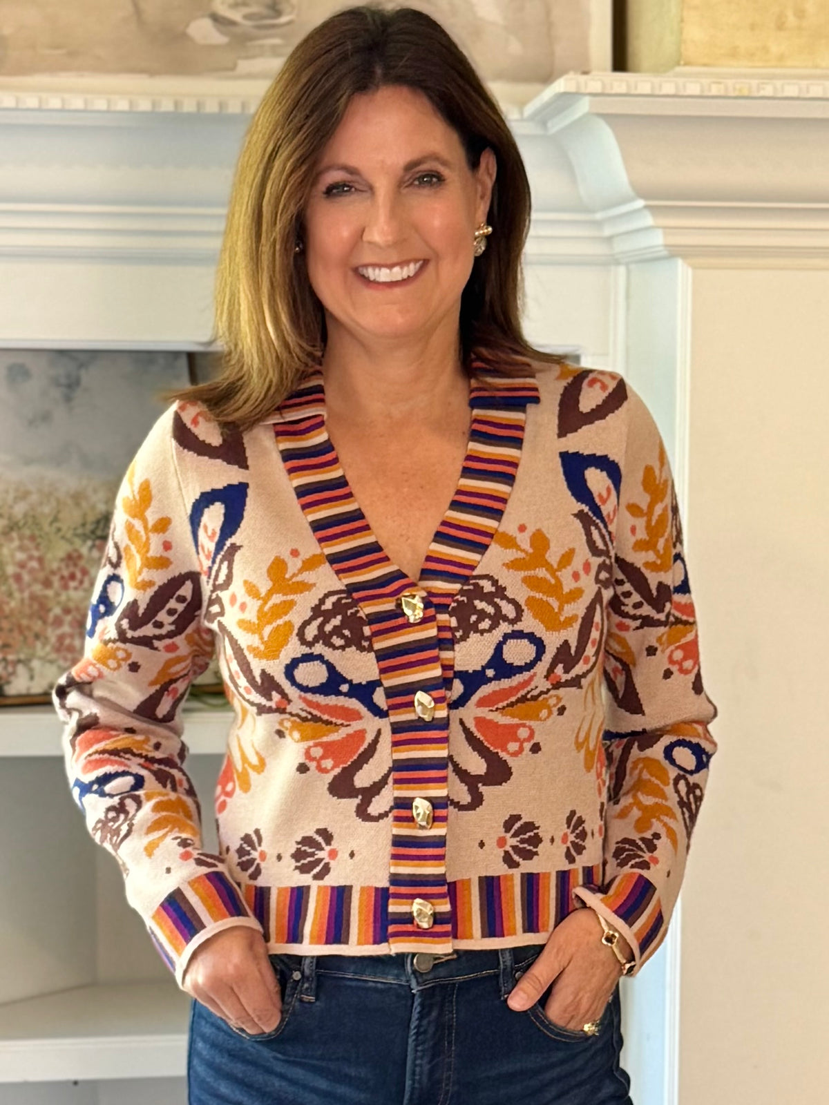 THML Artfully Yours Cardigan
