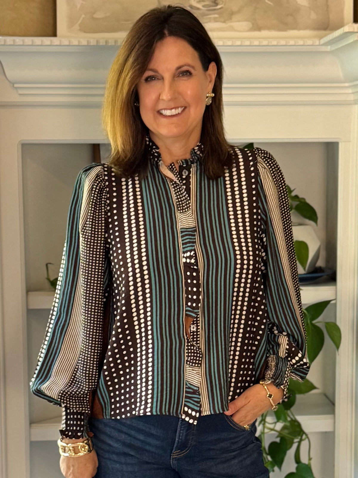 Perfectly Unpredictable Blouse