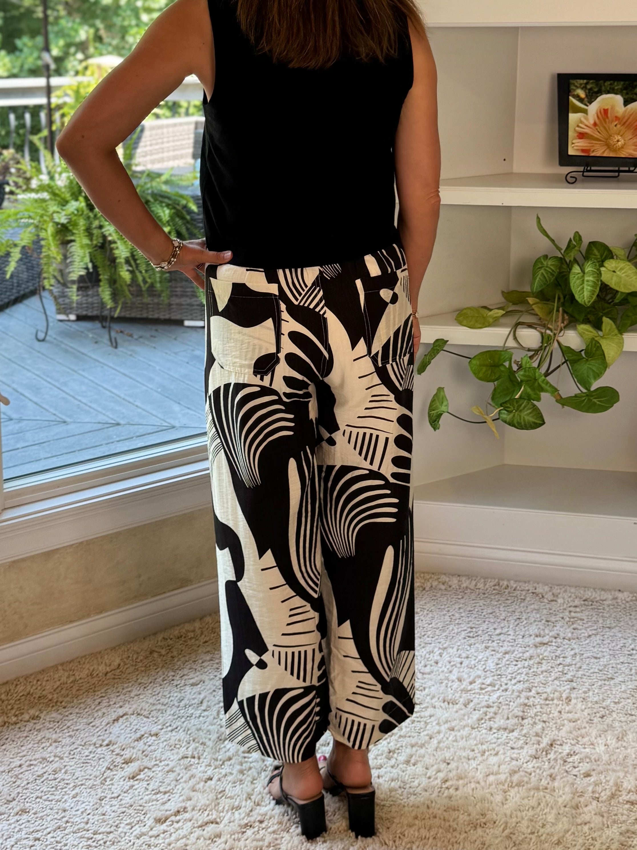 Ink & Ivory Wide Leg Pants