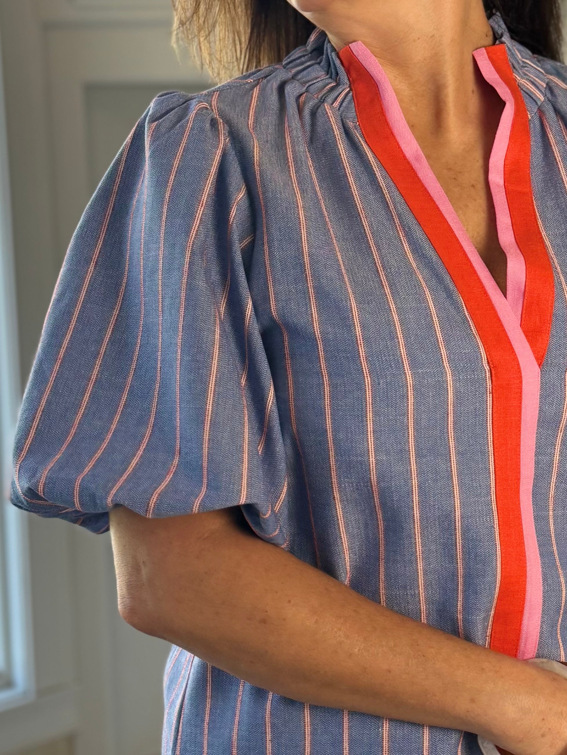 THML Bright Side Striped Top