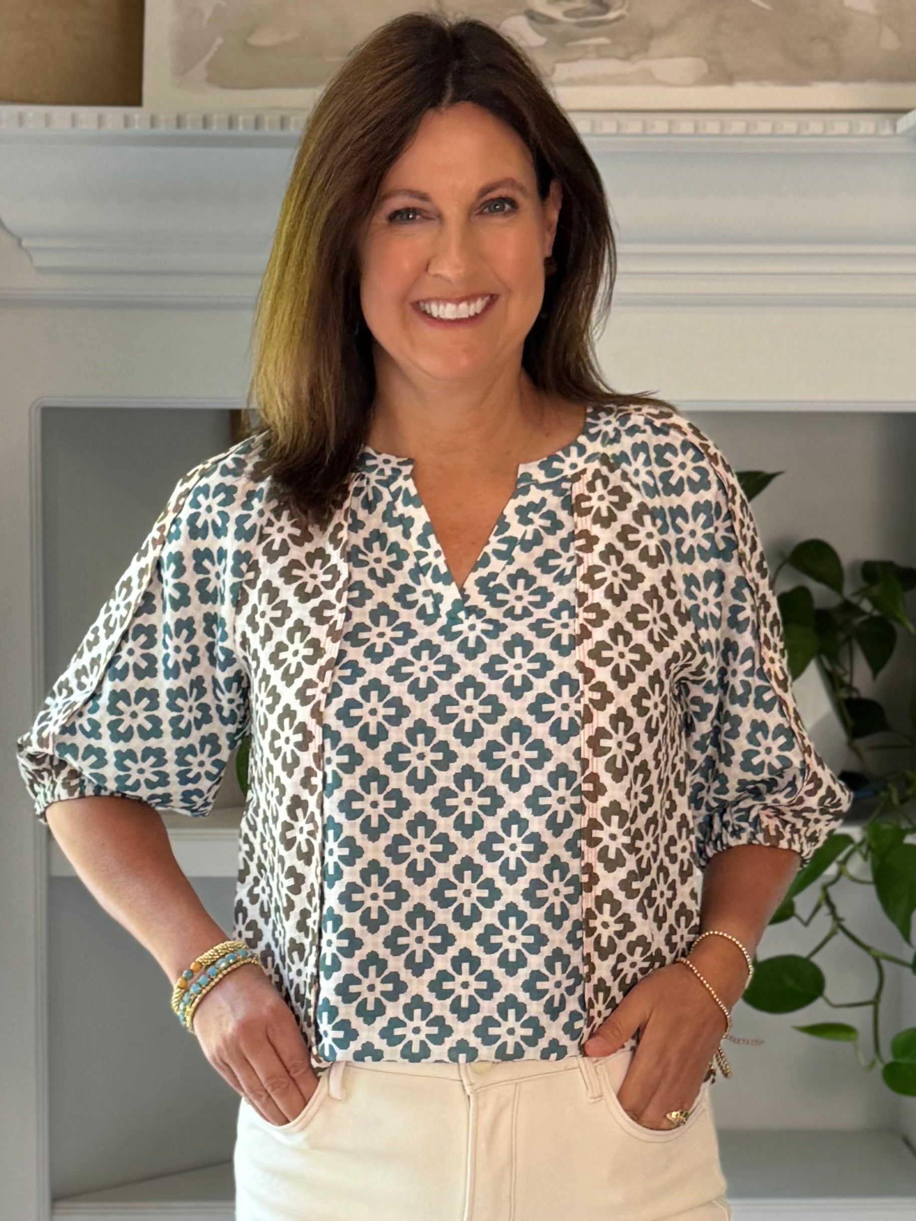 Mosaic Charm Top