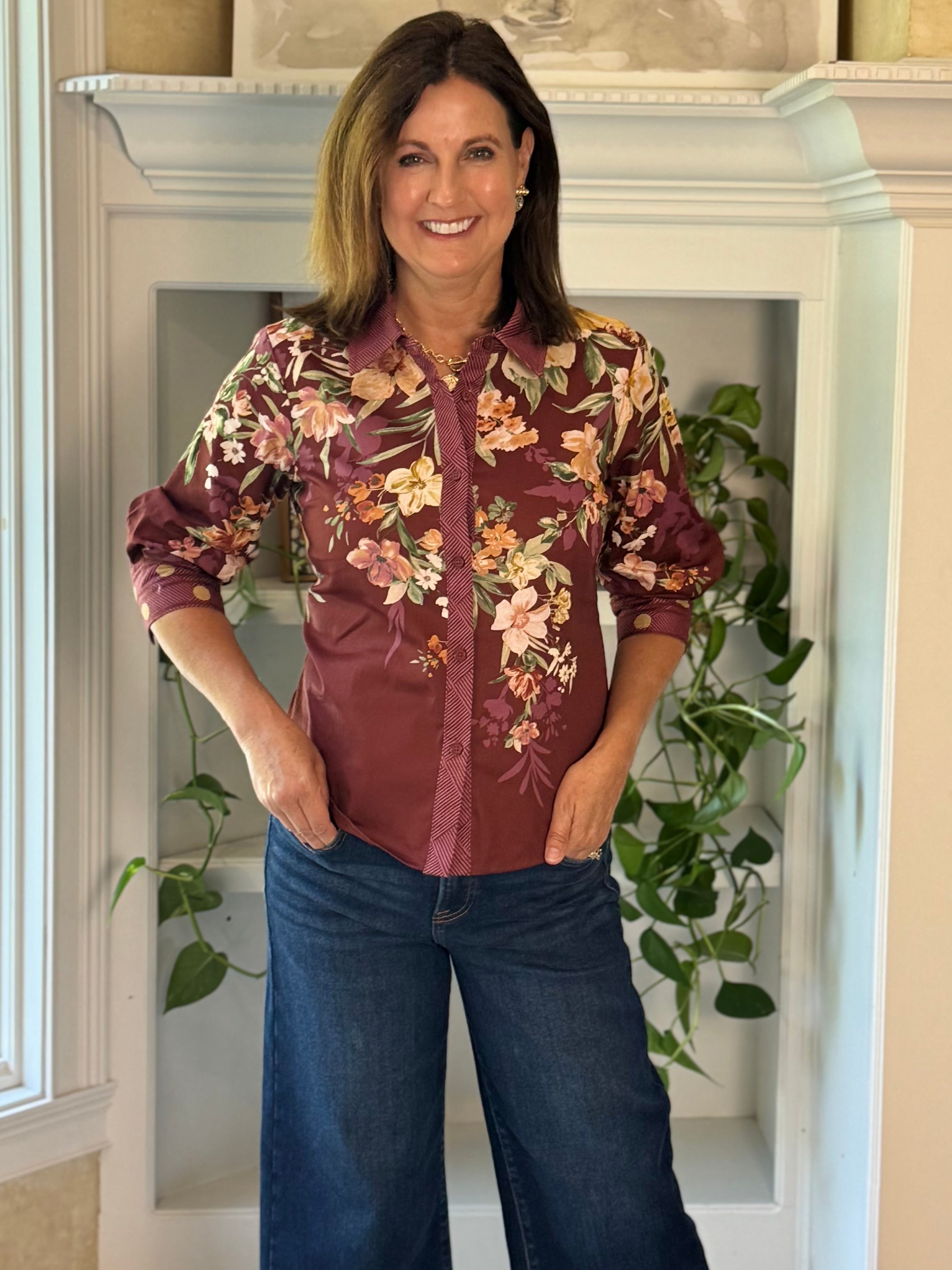 Current Air Garden After Dark Blouse