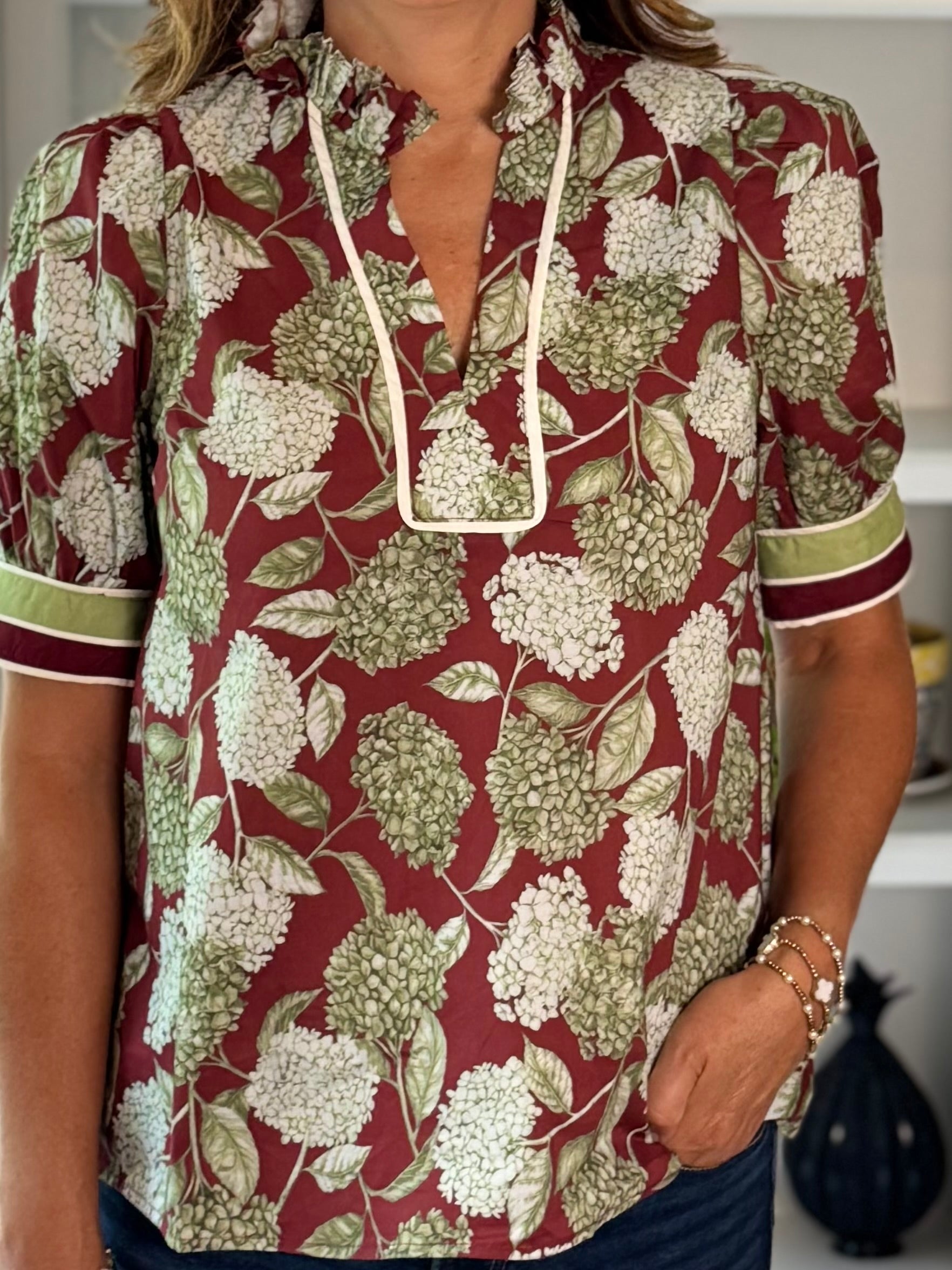 Chateau Floral Top