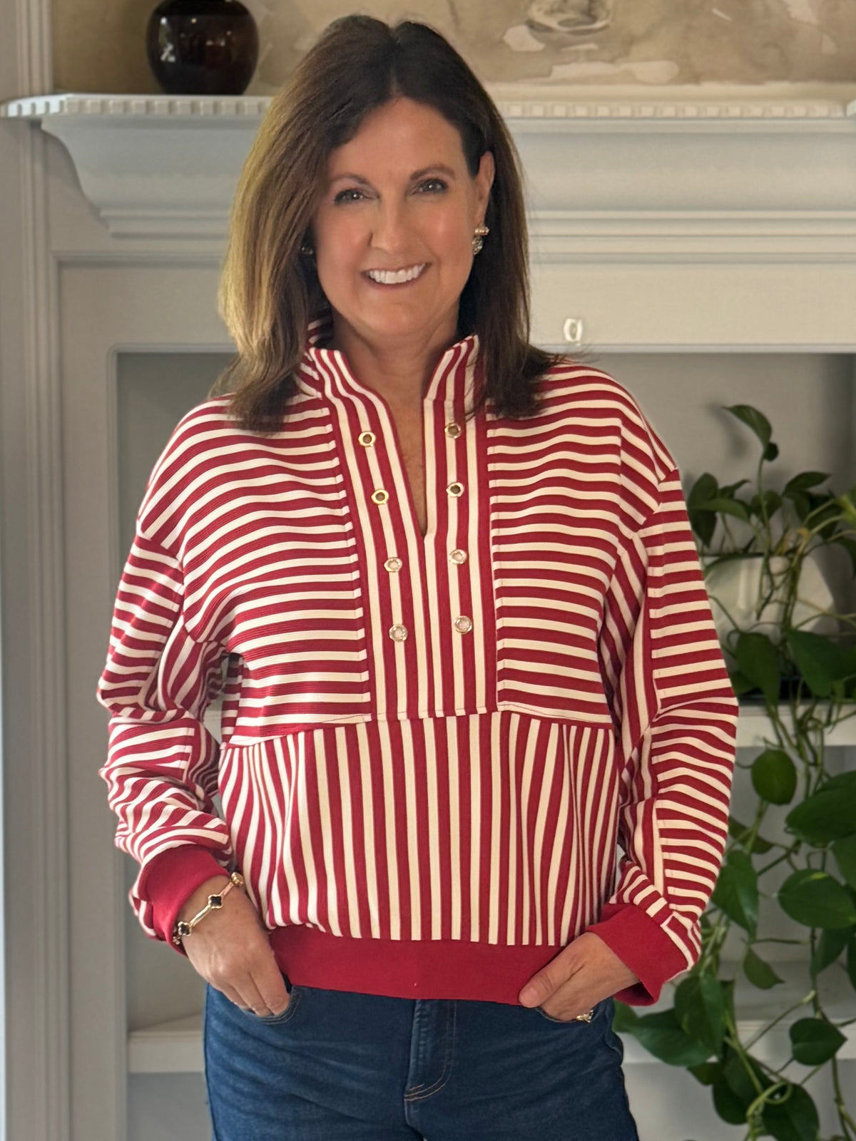 Seeing Stripes Knit Top