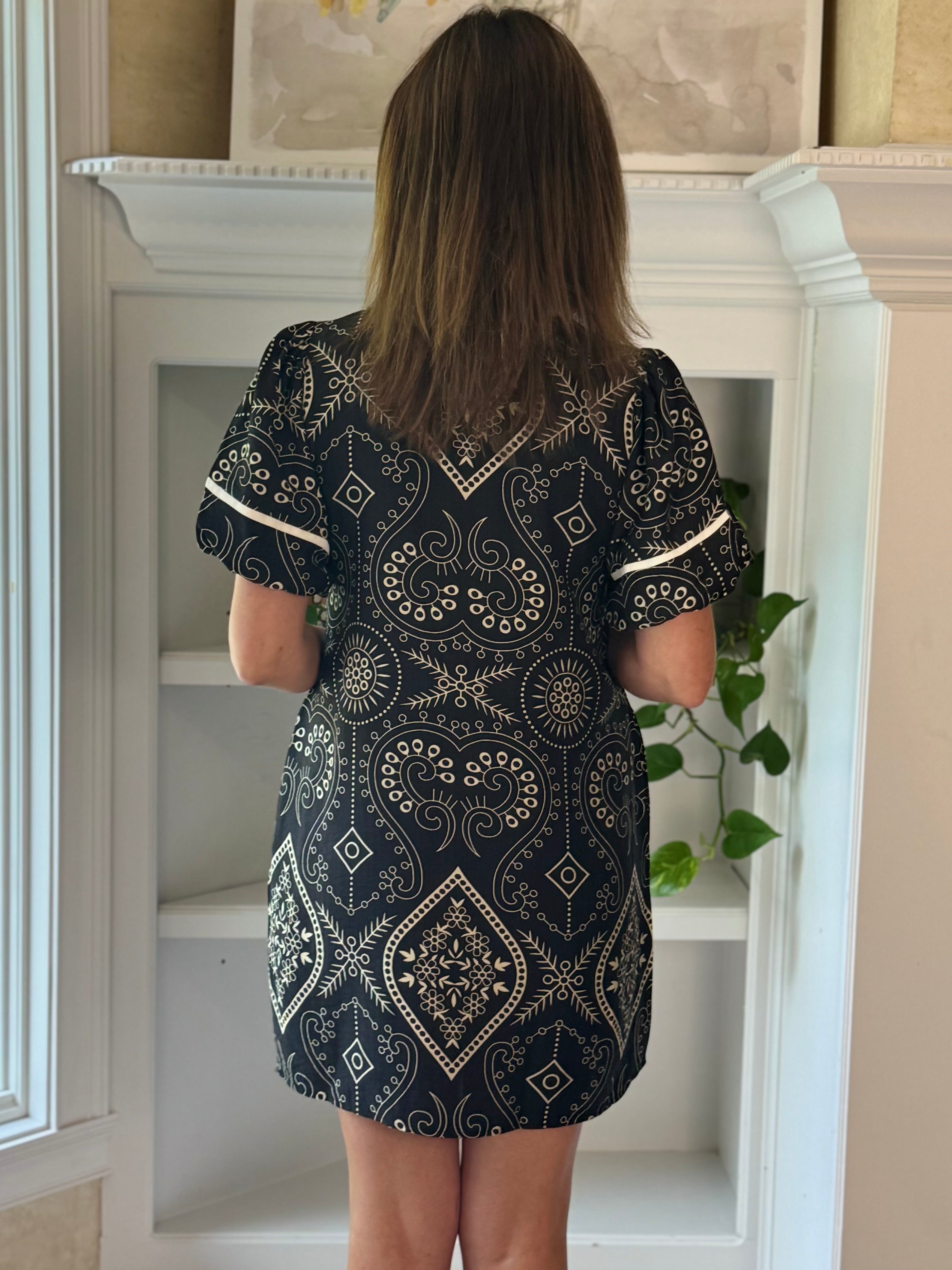 Midnight Mosaic Dress