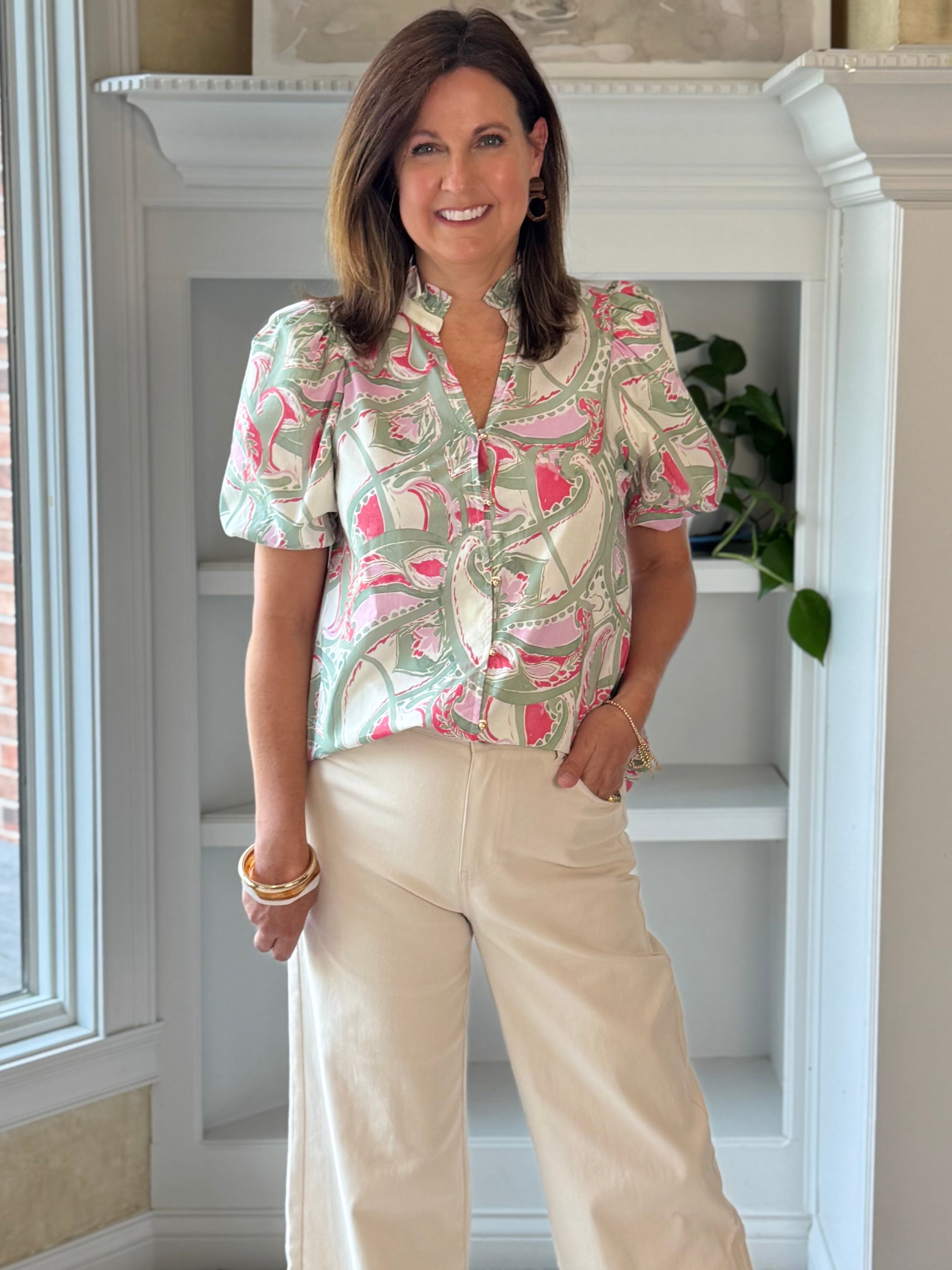 Pretty in Pattern Top