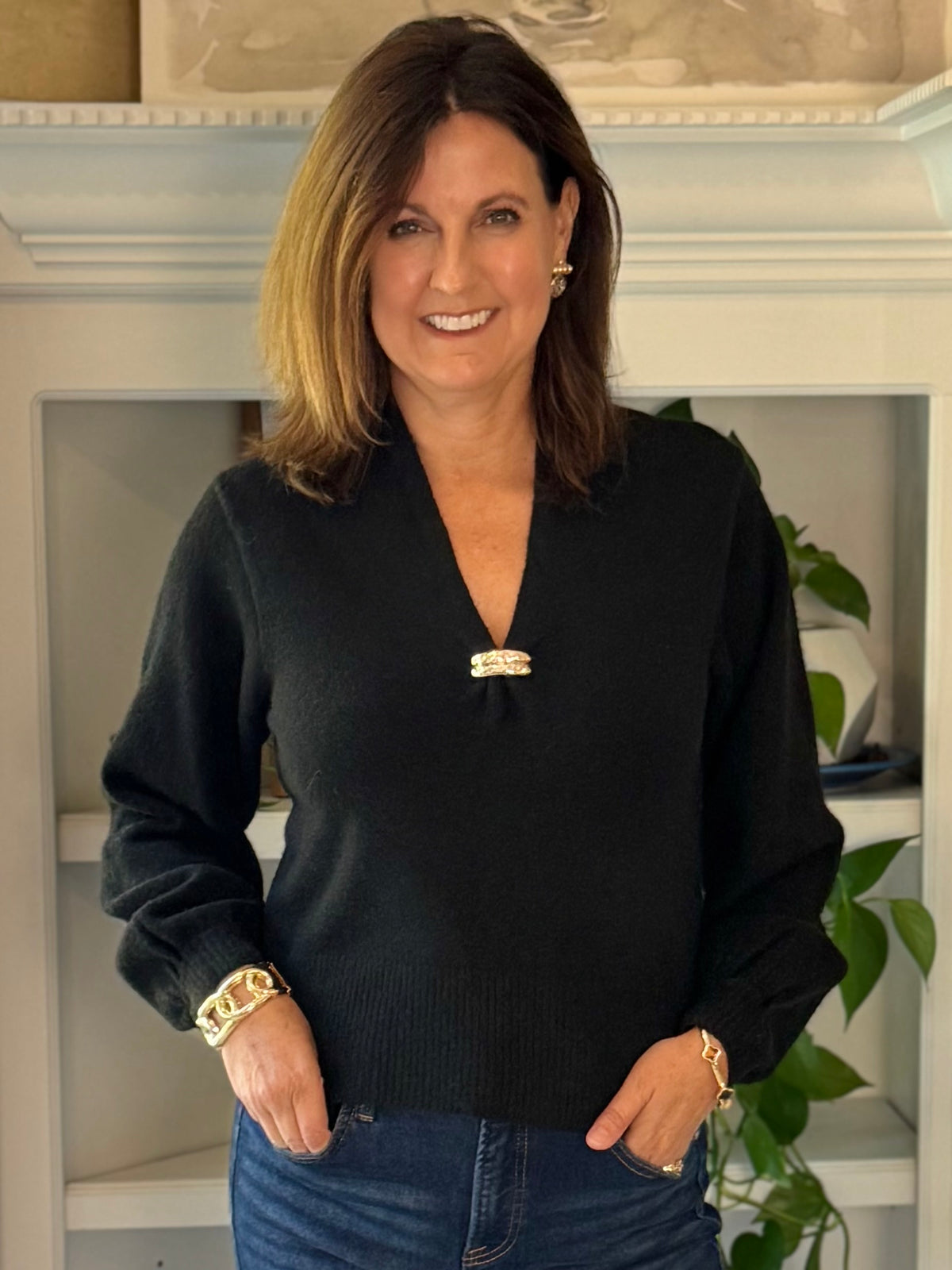 Simply Sophisticated Sweater – Black