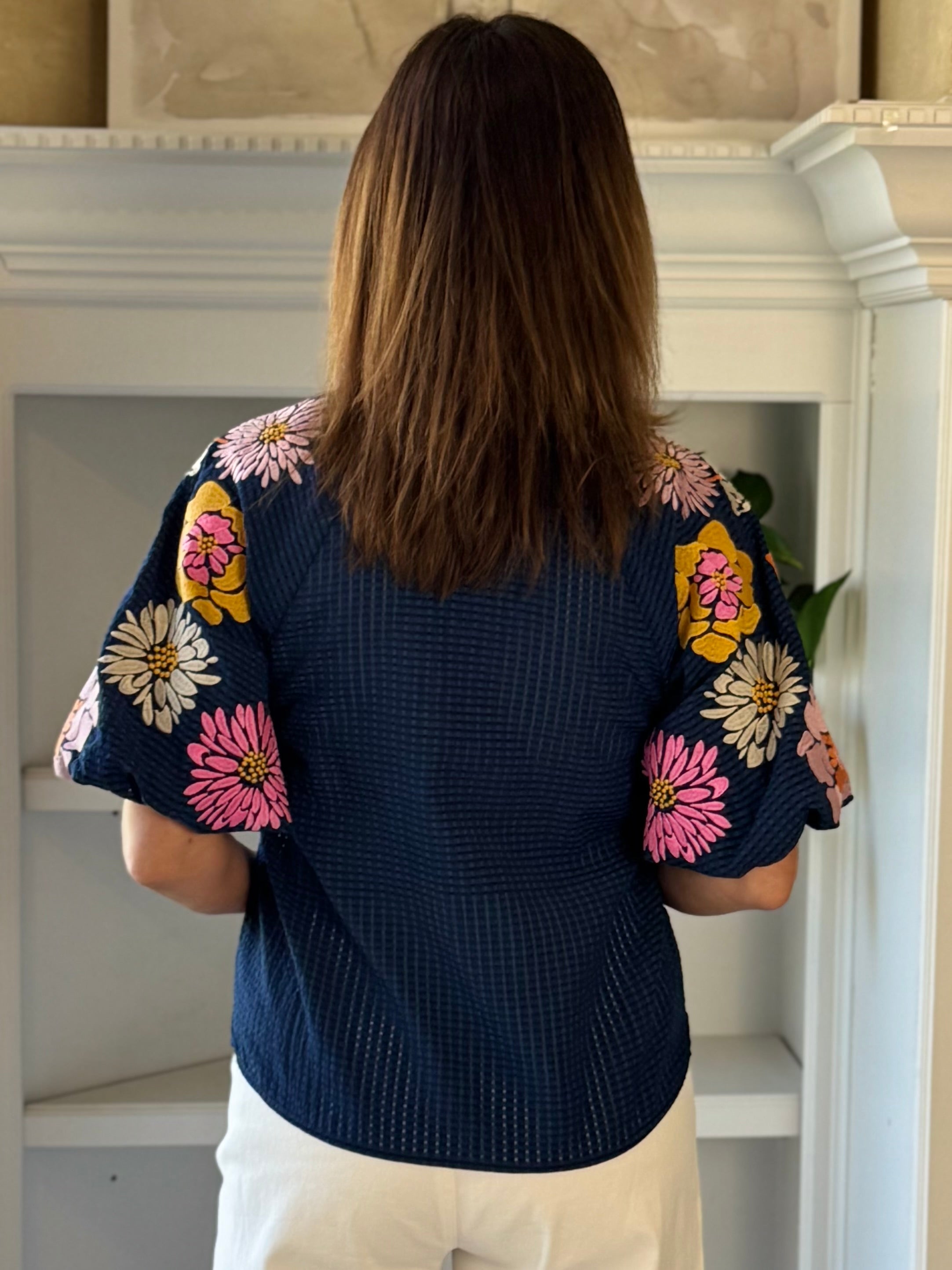 THML Showstopper Embroidered Top