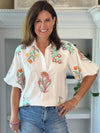 THML Joyful Bloom Embroidered Top