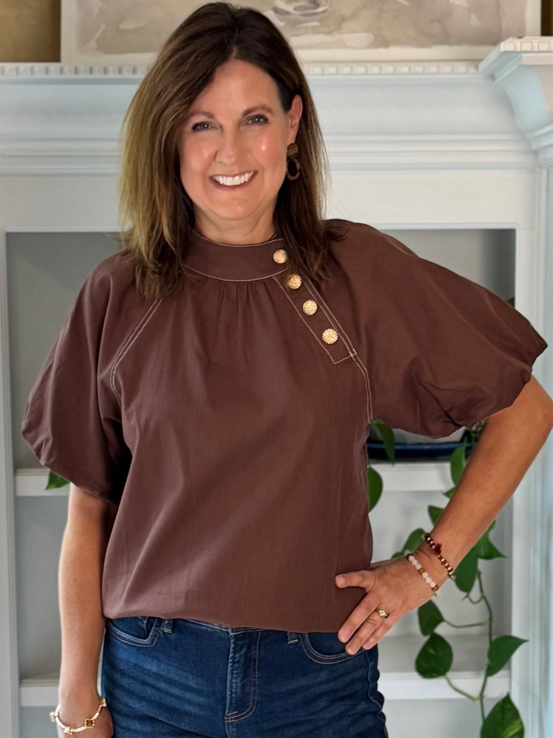 THML Signature Top - Brown