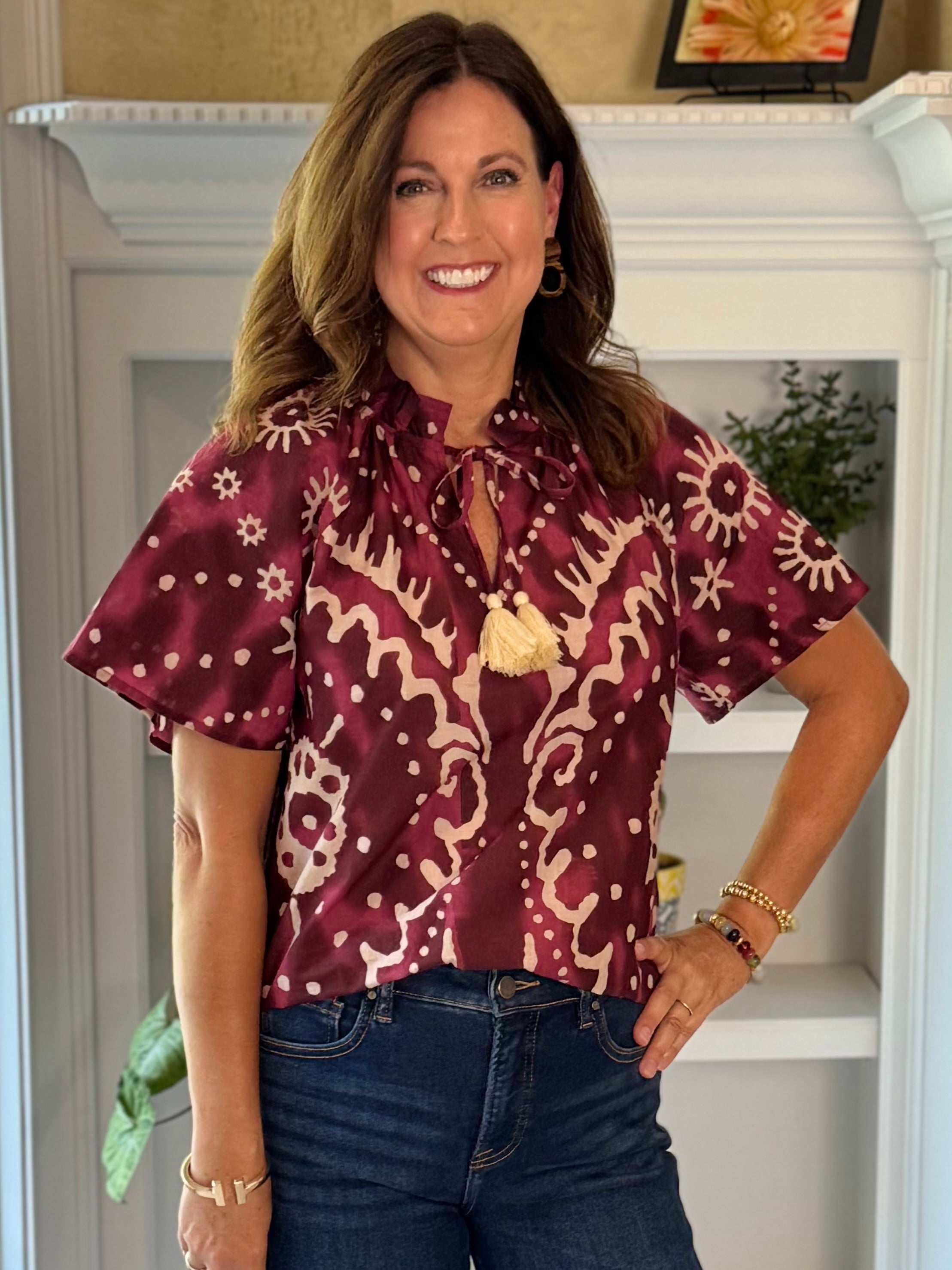 THML Radiant Tassel Top