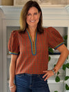 Weekend in Vermont Plaid Top