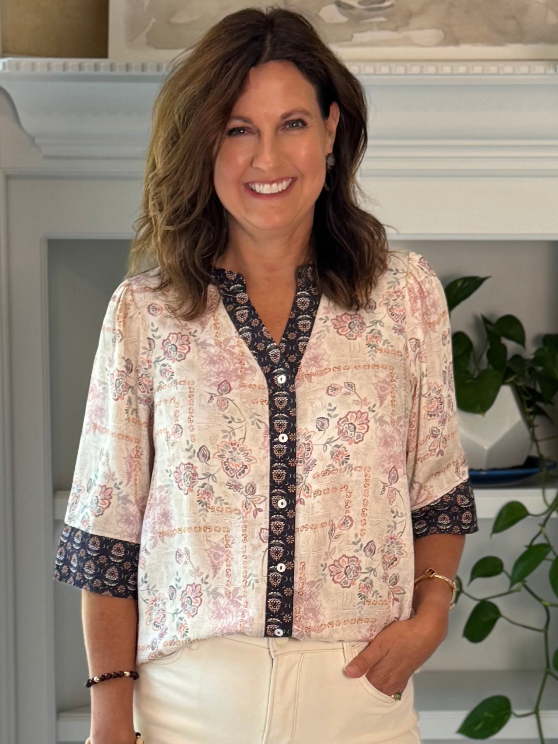 Vintage Charm Blouse