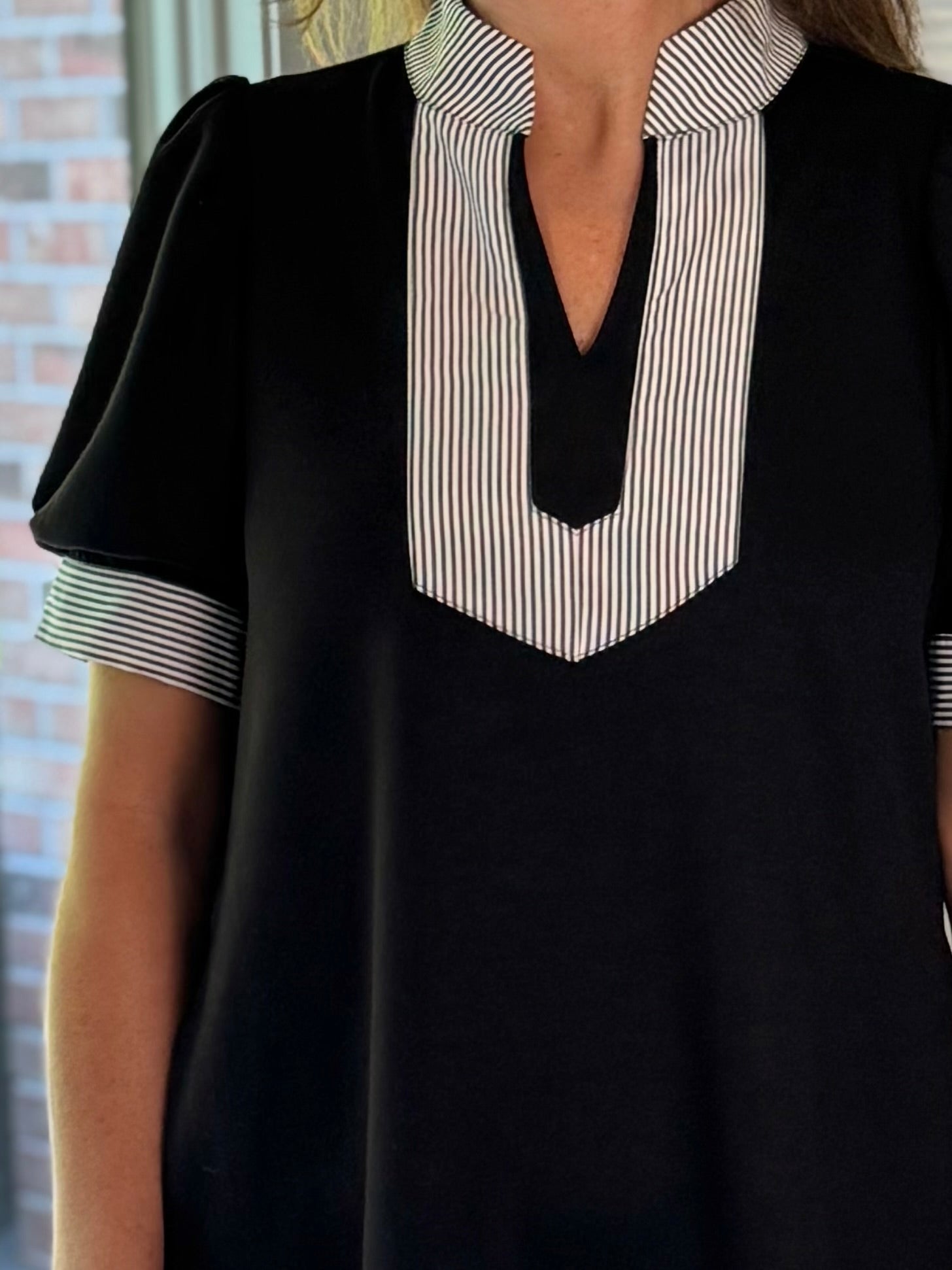 Timeless Contrast Dress