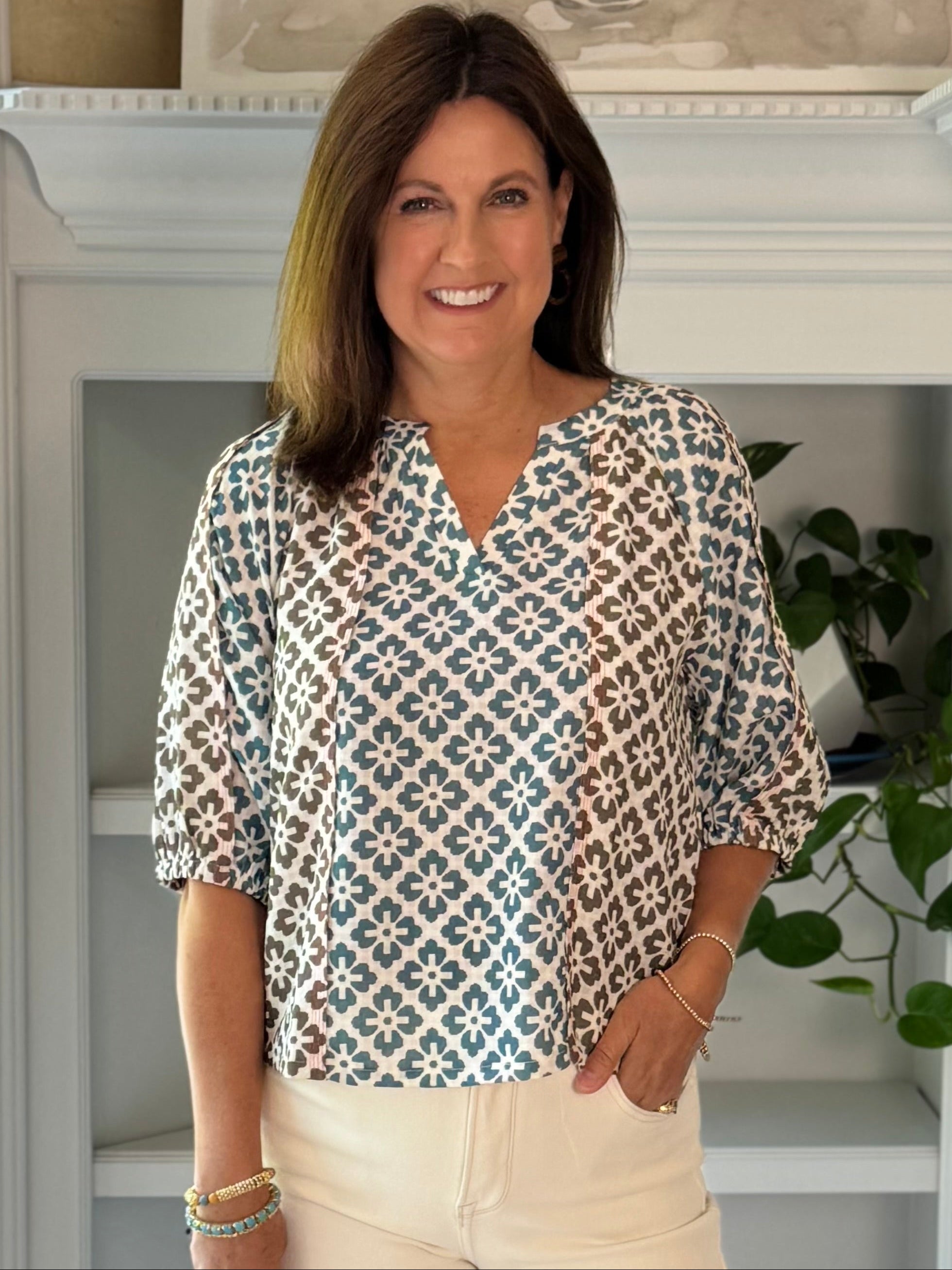 Mosaic Charm Top