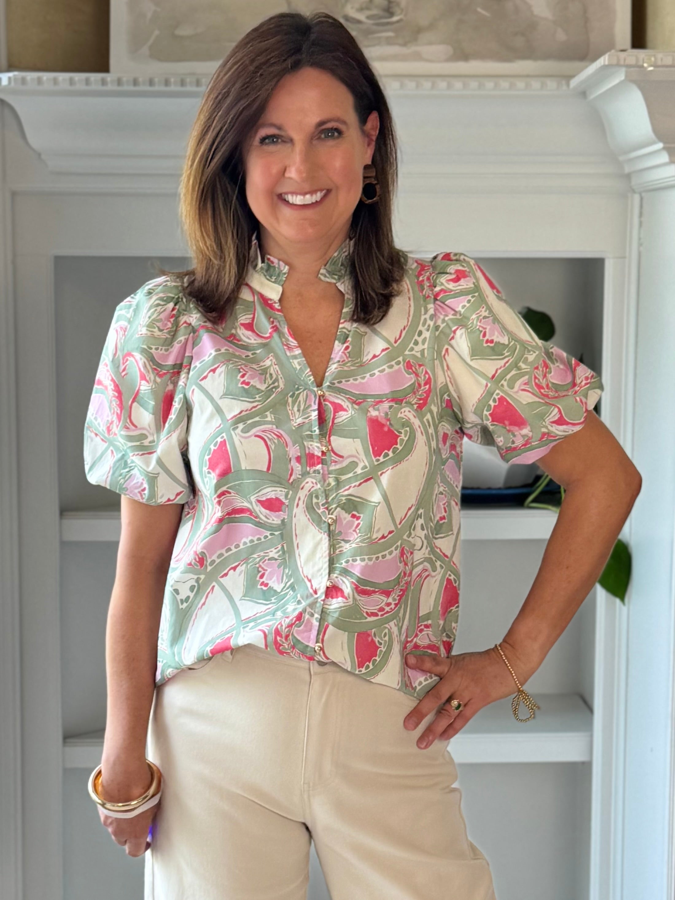 Pretty in Pattern Top