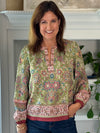 Current Air Painter's Garden Blouse