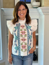 THML Melody Embroidered Top