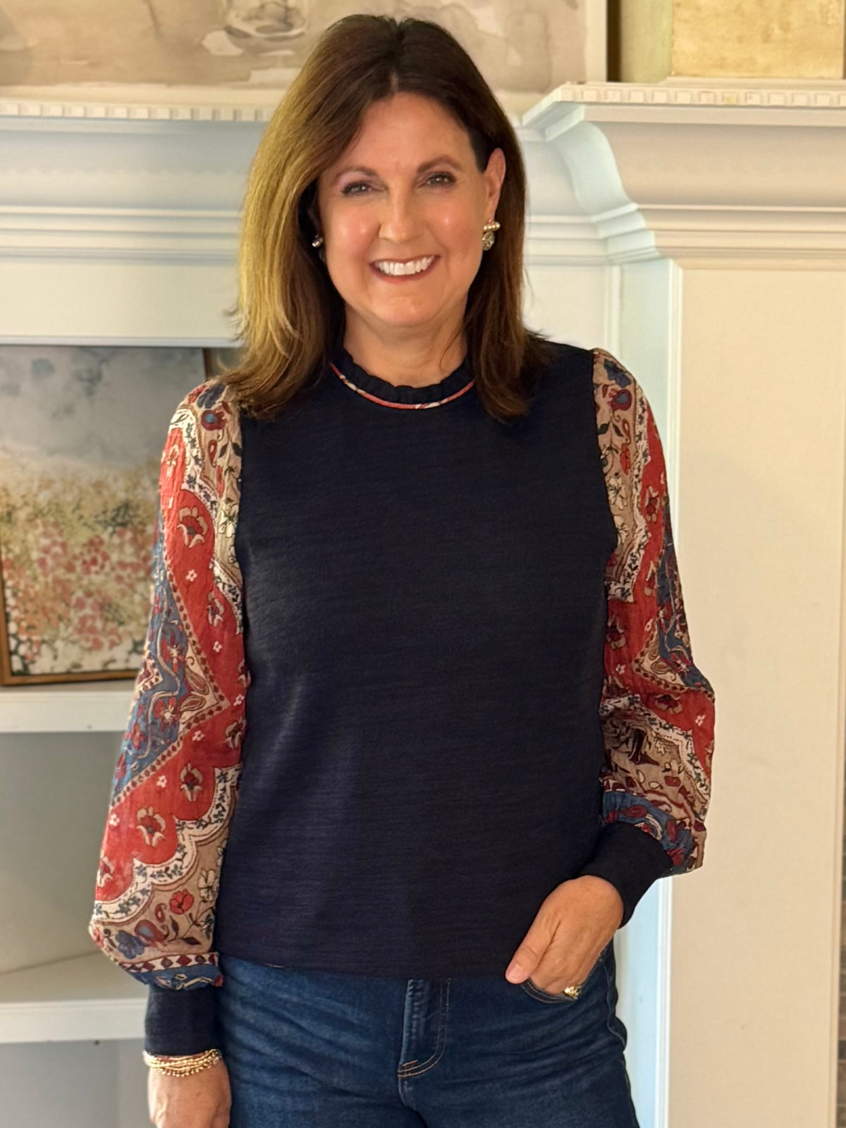 THML Change of Scenery Knit Top