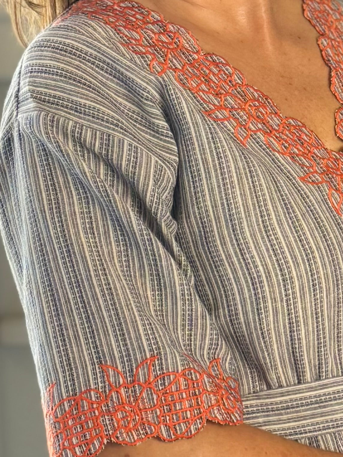 Radiant Striped Tie-Waist Dress