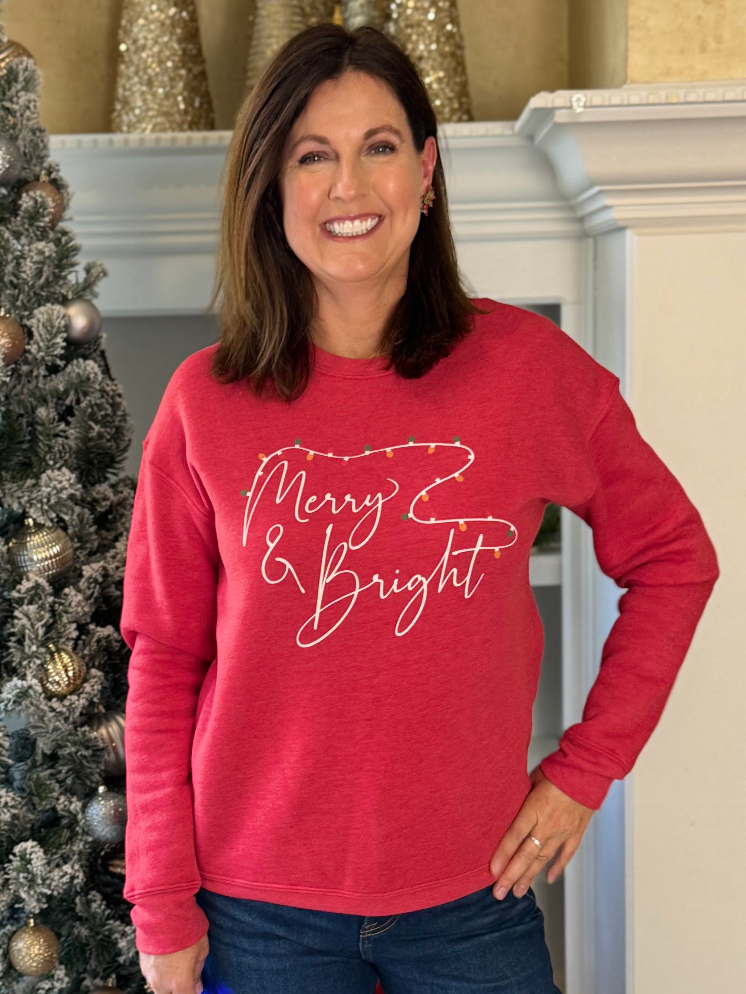 Merry & Bright Sweatshirt