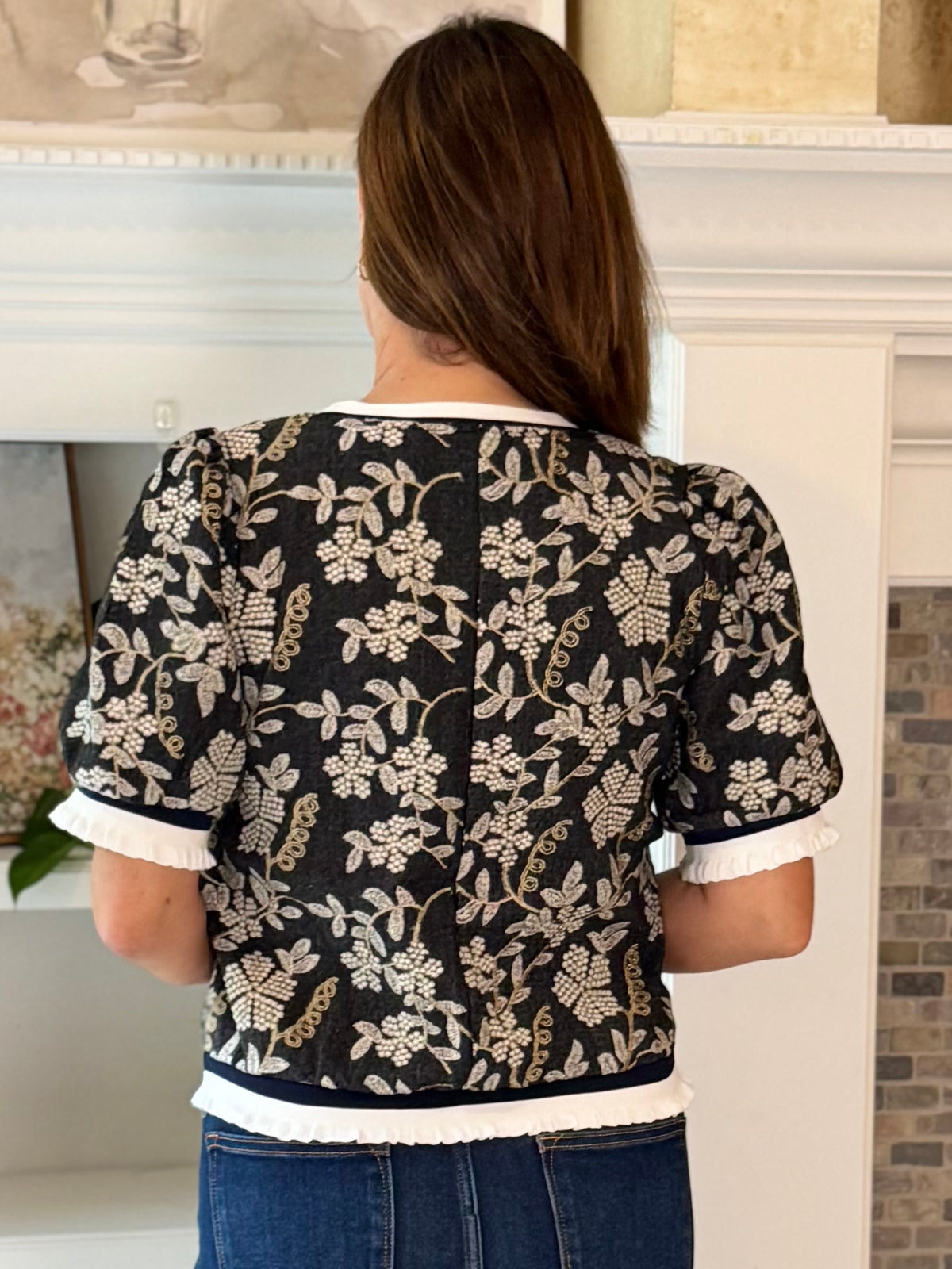 Perfectly Said Textured Top