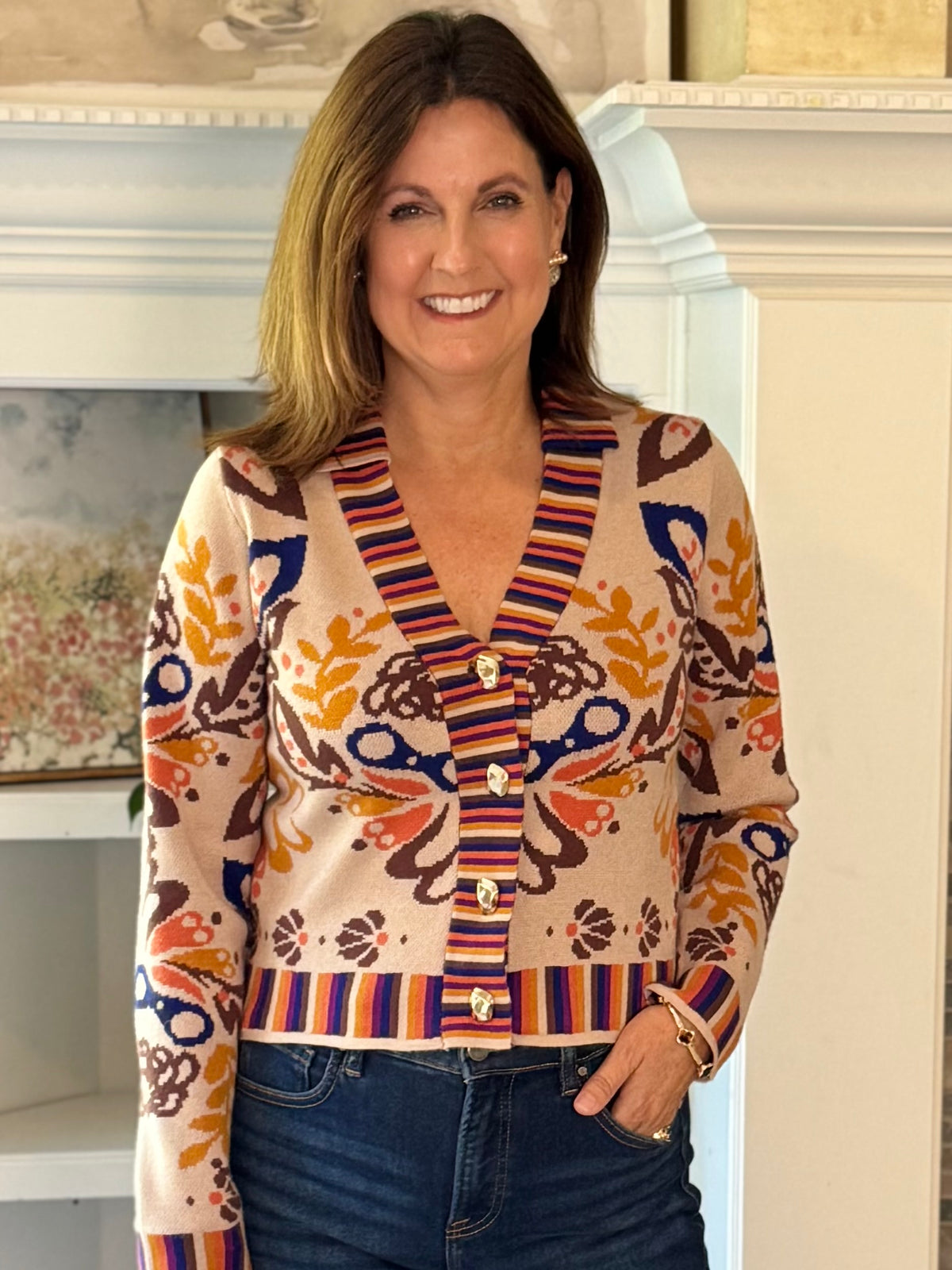 THML Artfully Yours Cardigan