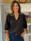 Statement Stitch Blouse