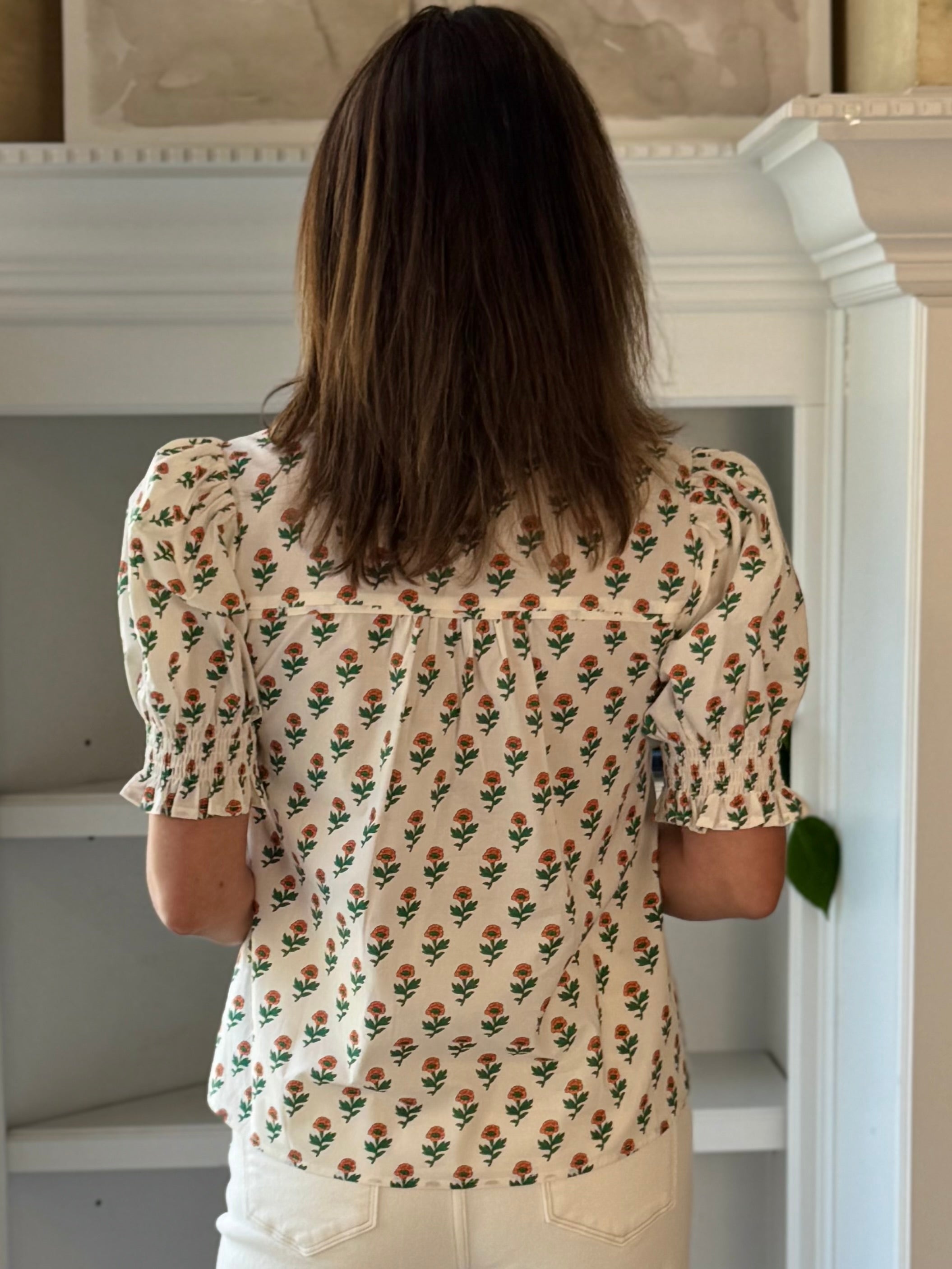 Signature Floral Detail Top