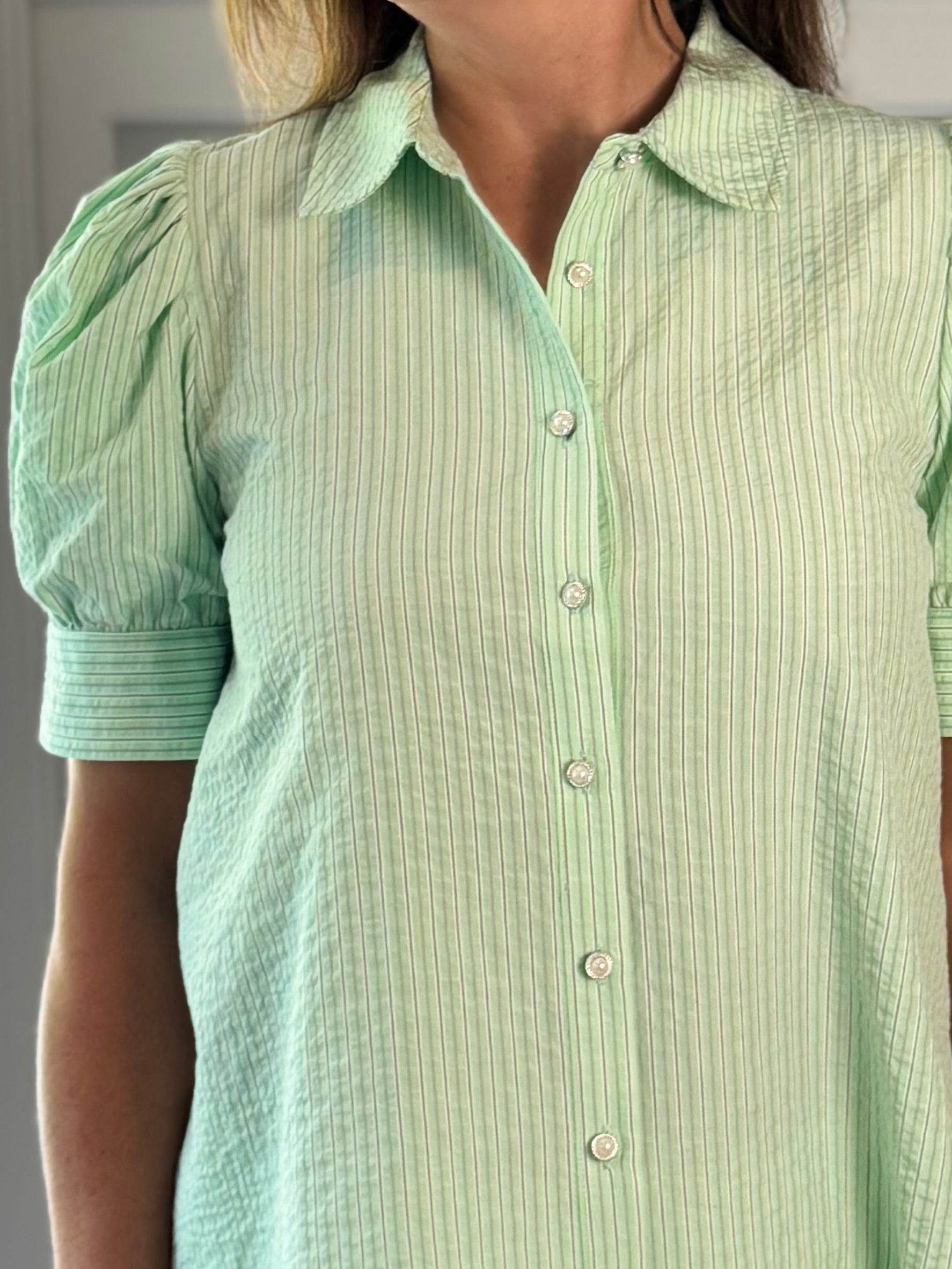Subtle Elegance Striped Top