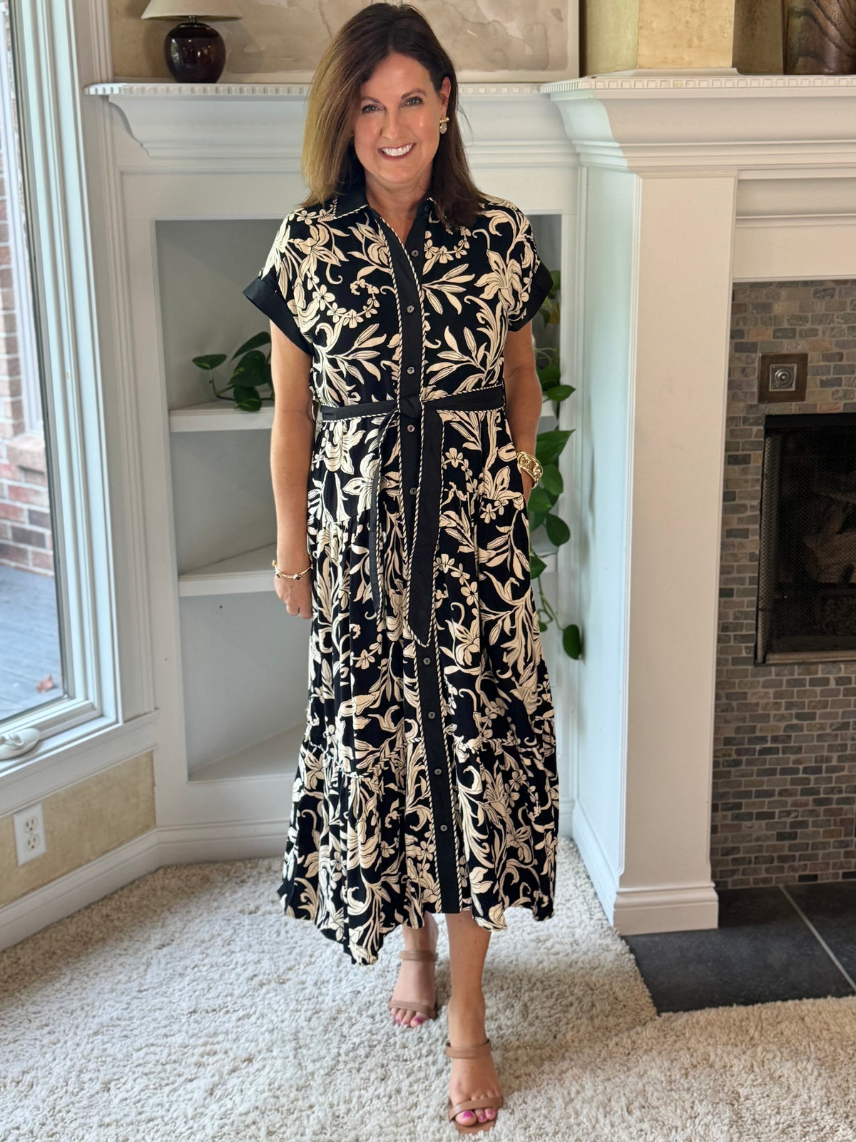 Make an Entrance Midi Dress
