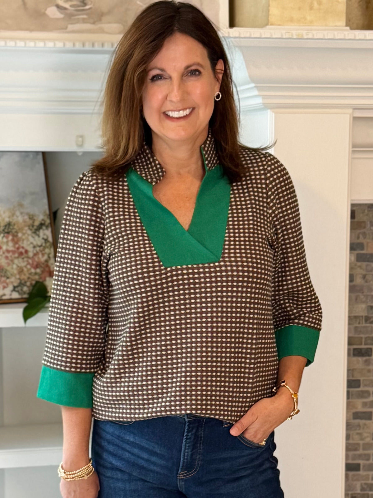 Better Together Contrast Top