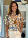 Botanical Bliss Tassel Top
